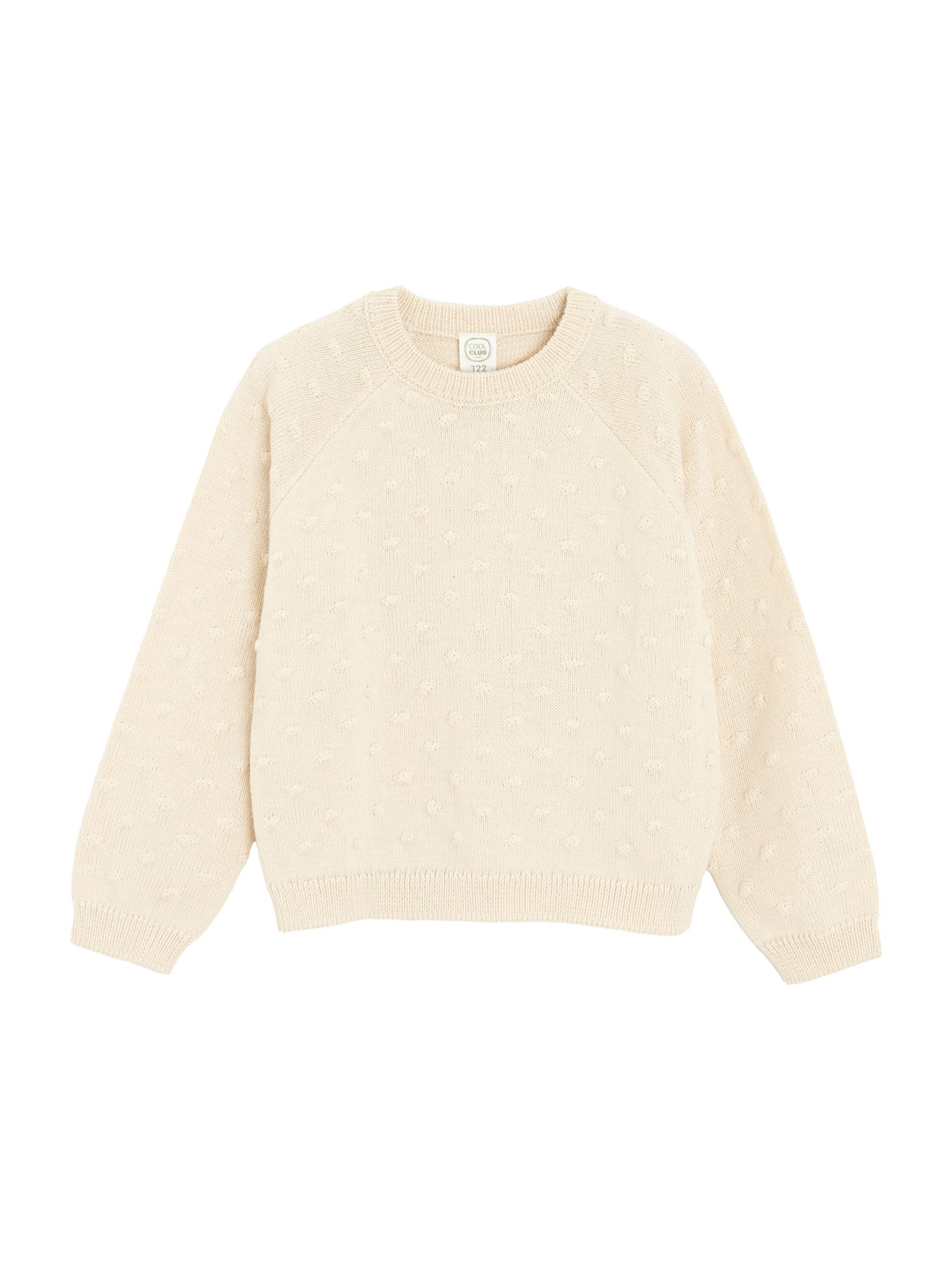 Cool Club Kampsun täisvalge