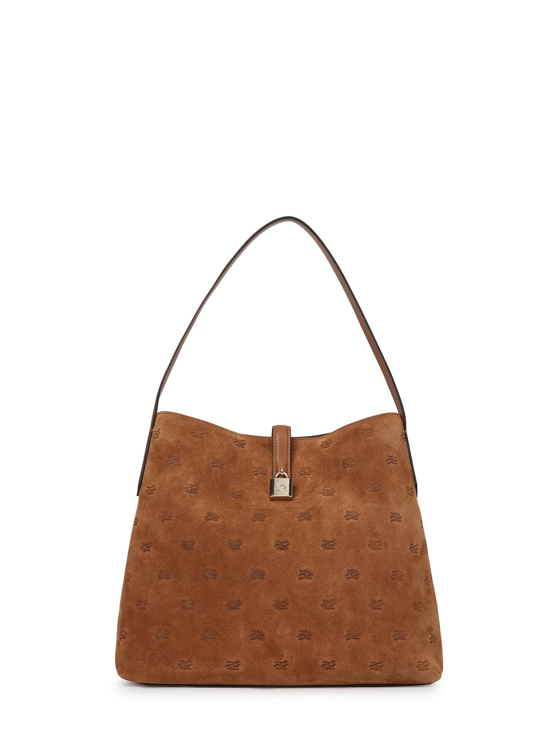 Karl Lagerfeld Õlakott 'Autograph' konjak