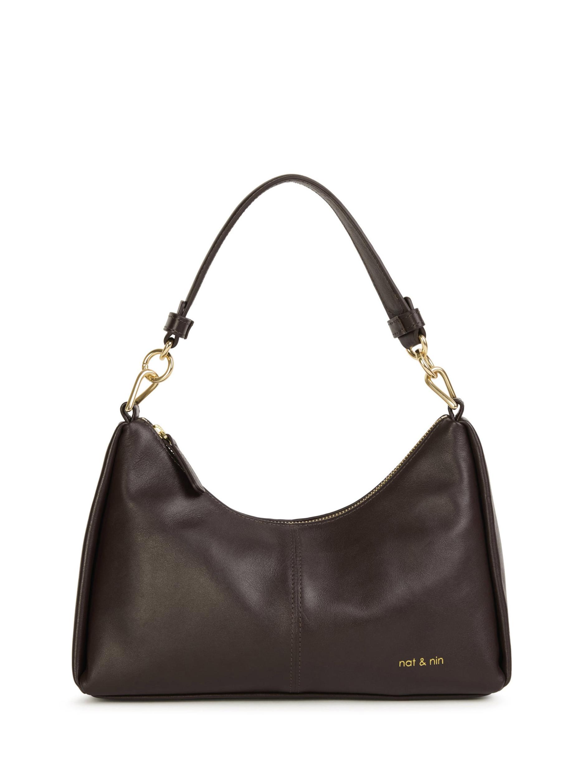 Nat&Nin Käekott 'REJINA' pruun / kuld