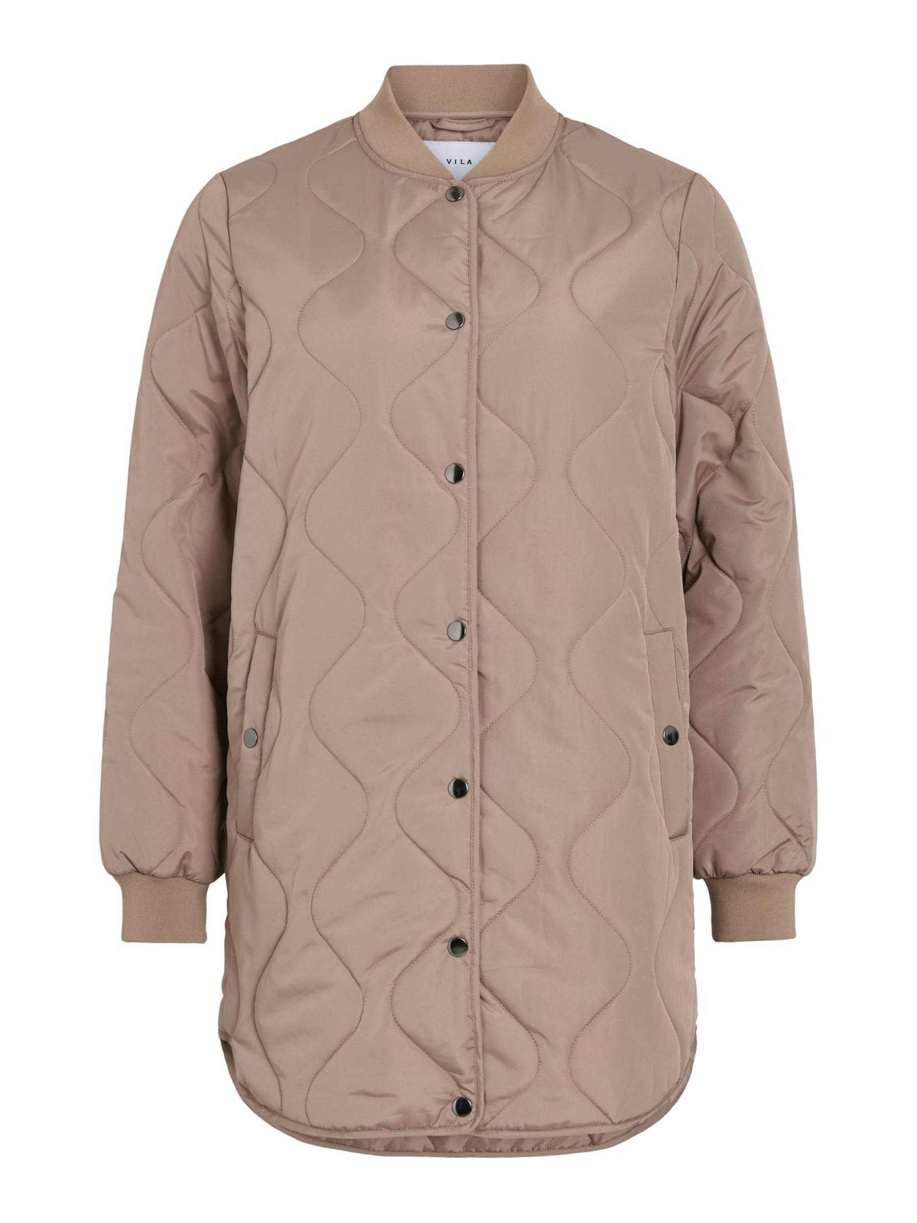 VILA Kevad-sügismantel 'VITATE' pruunikashall