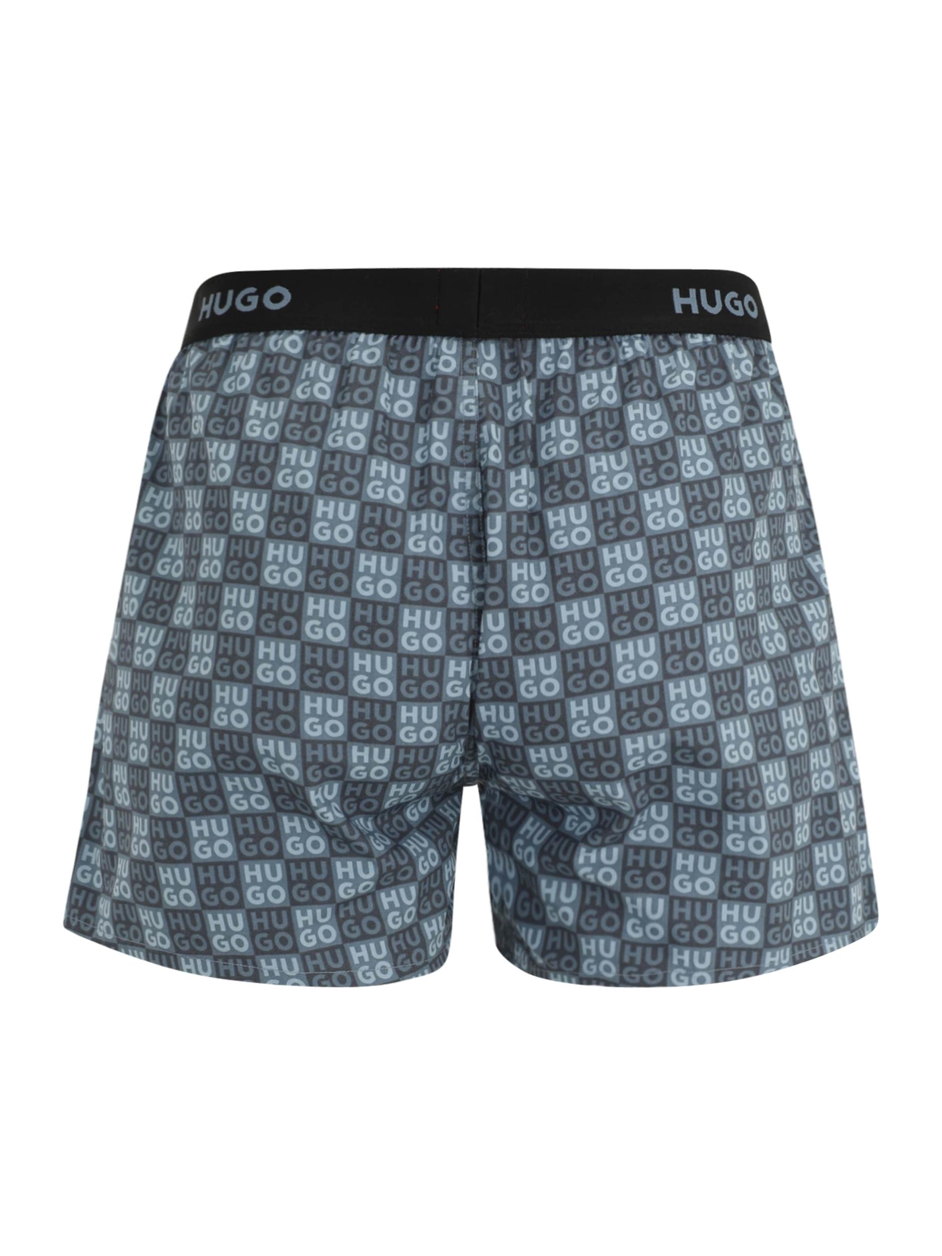 HUGO Bokserid meresinine / kuninglik sinine / must / valge