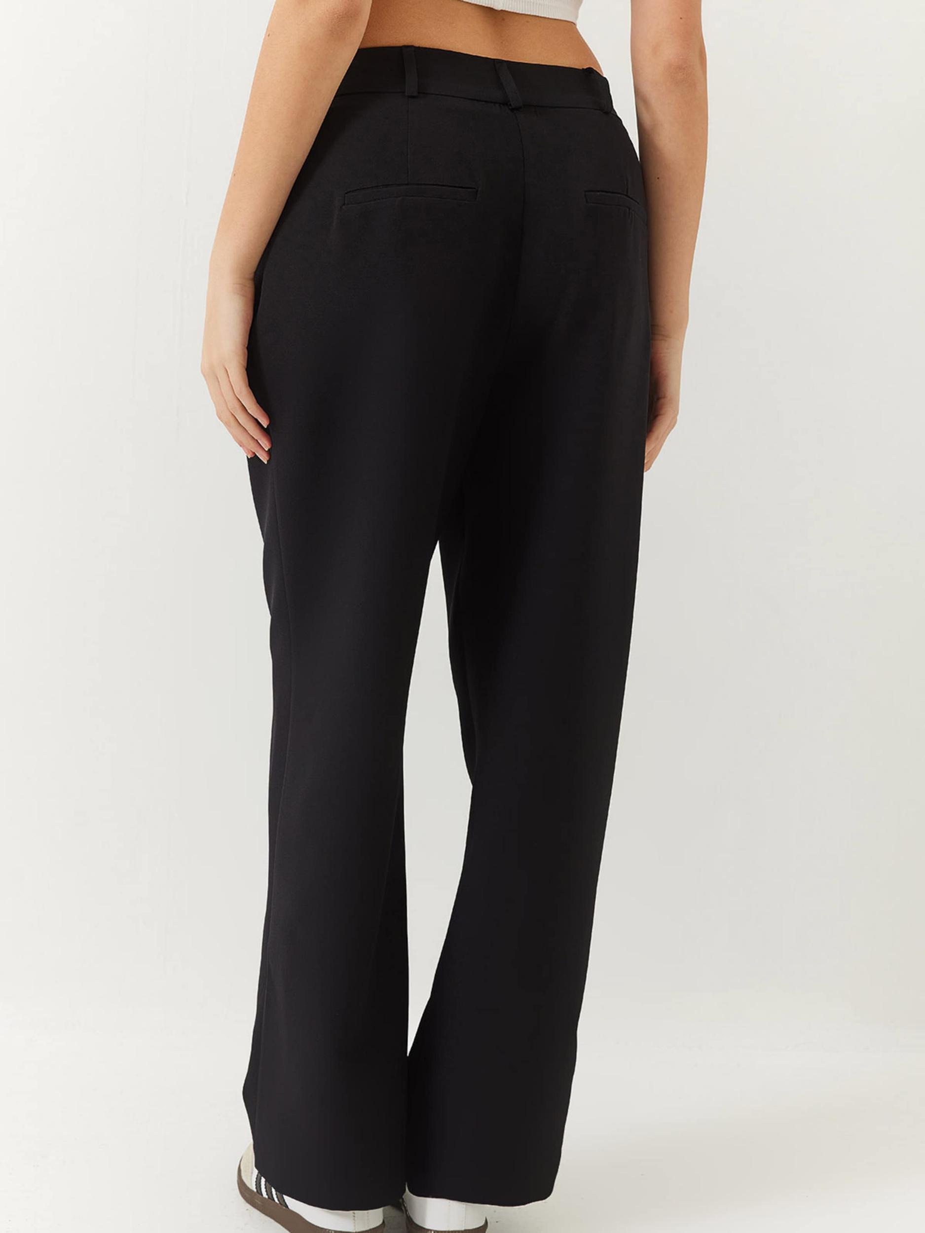 Bianco Lucci Voltidega püksid must