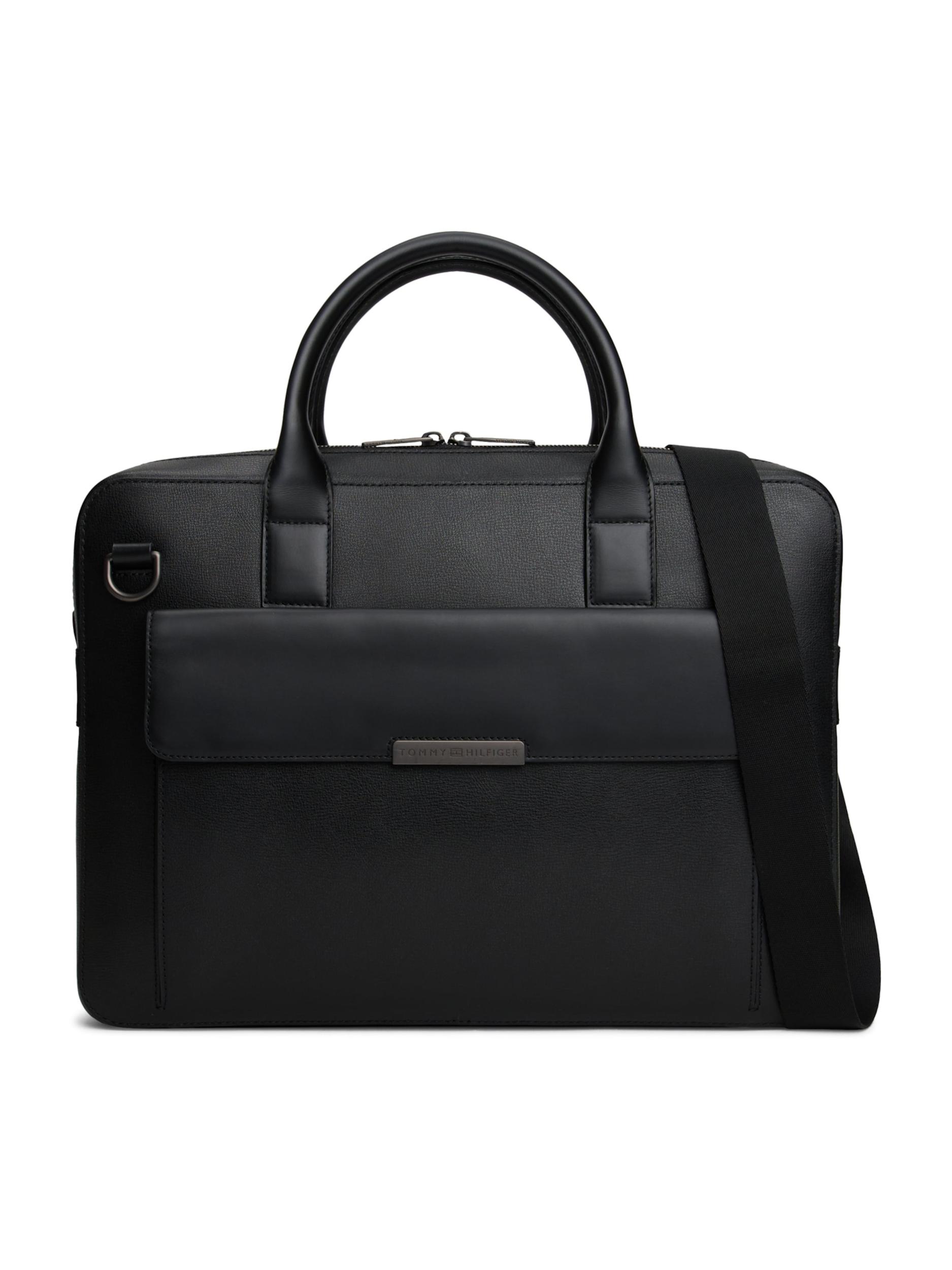 TOMMY HILFIGER Sülearvutikott must
