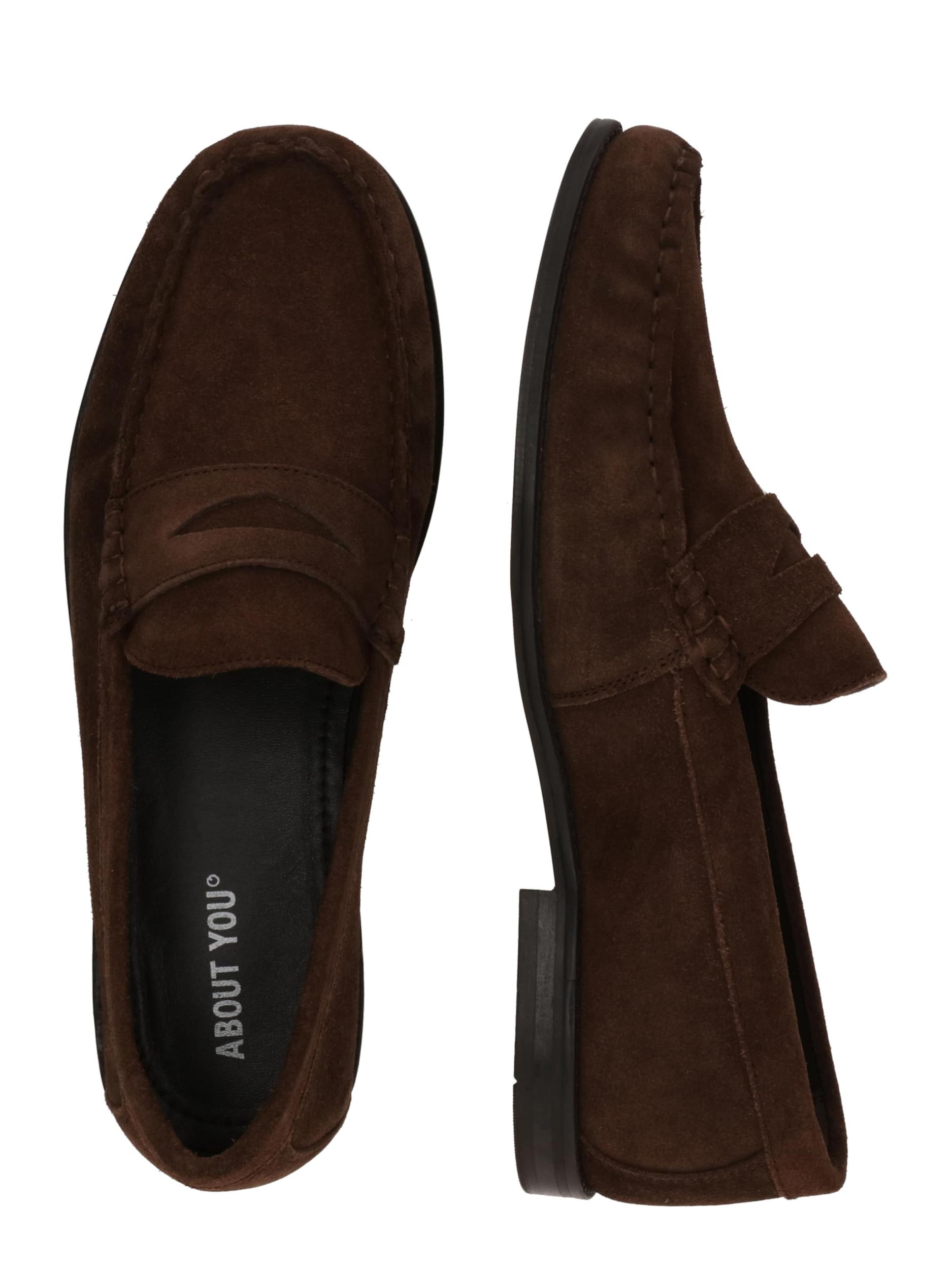 ABOUT YOU Mokassiin 'Keanu' tumepruun