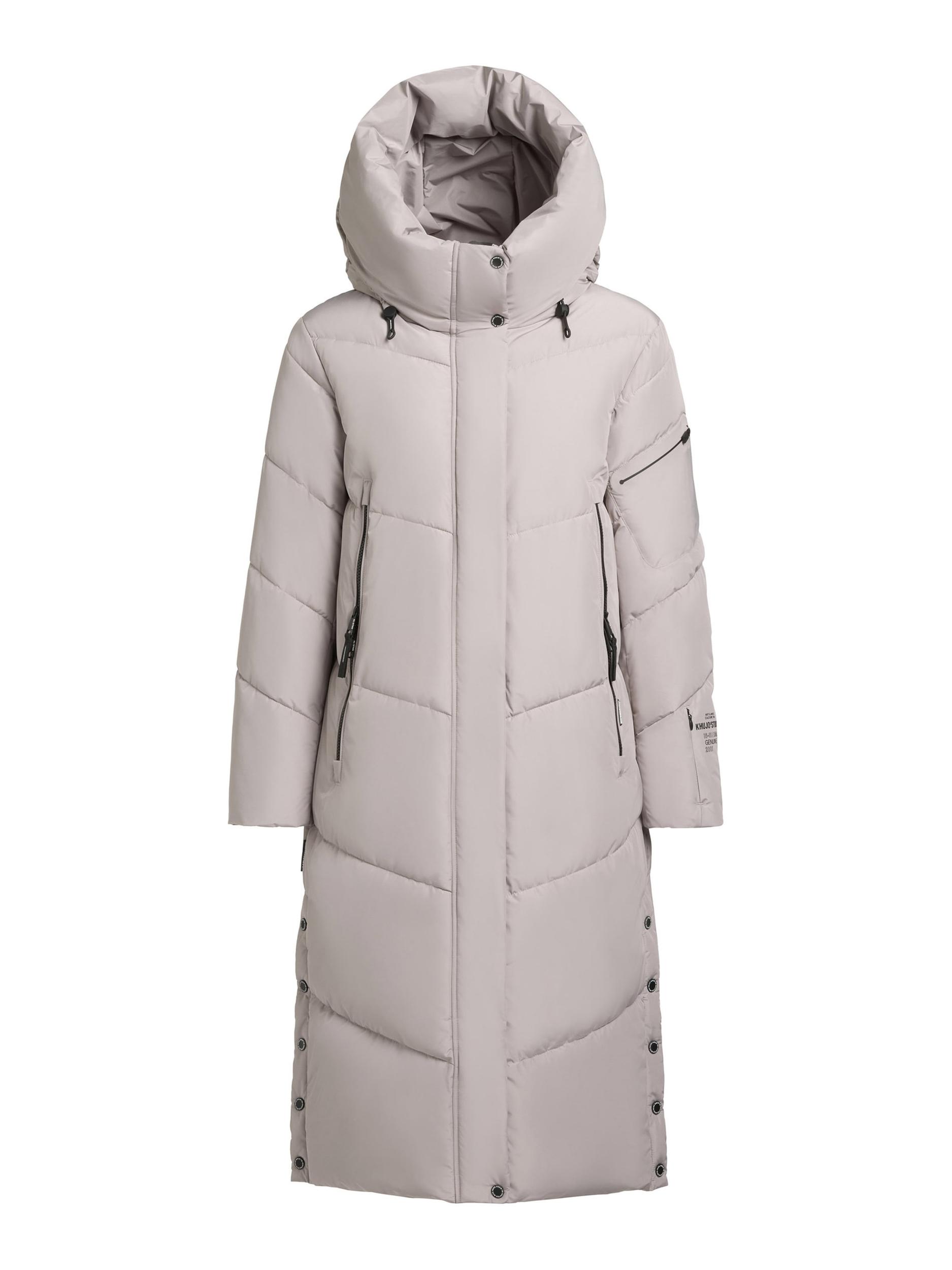 khujo Talvemantel 'Pulset matt' hall / helehall