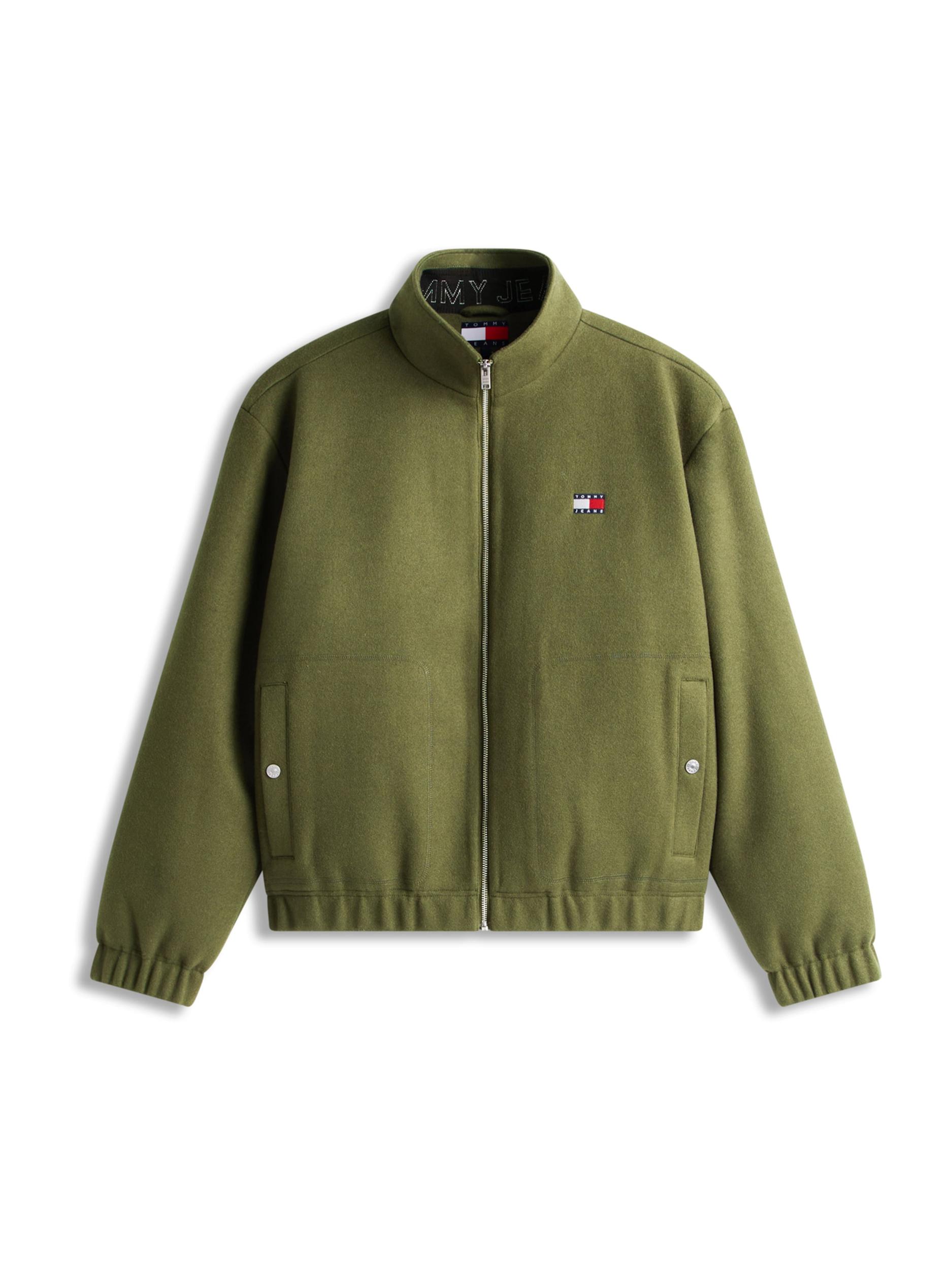 Tommy Jeans Kevad-sügisjope 'ESSENTIAL' meresinine / oliiv / punane / valge