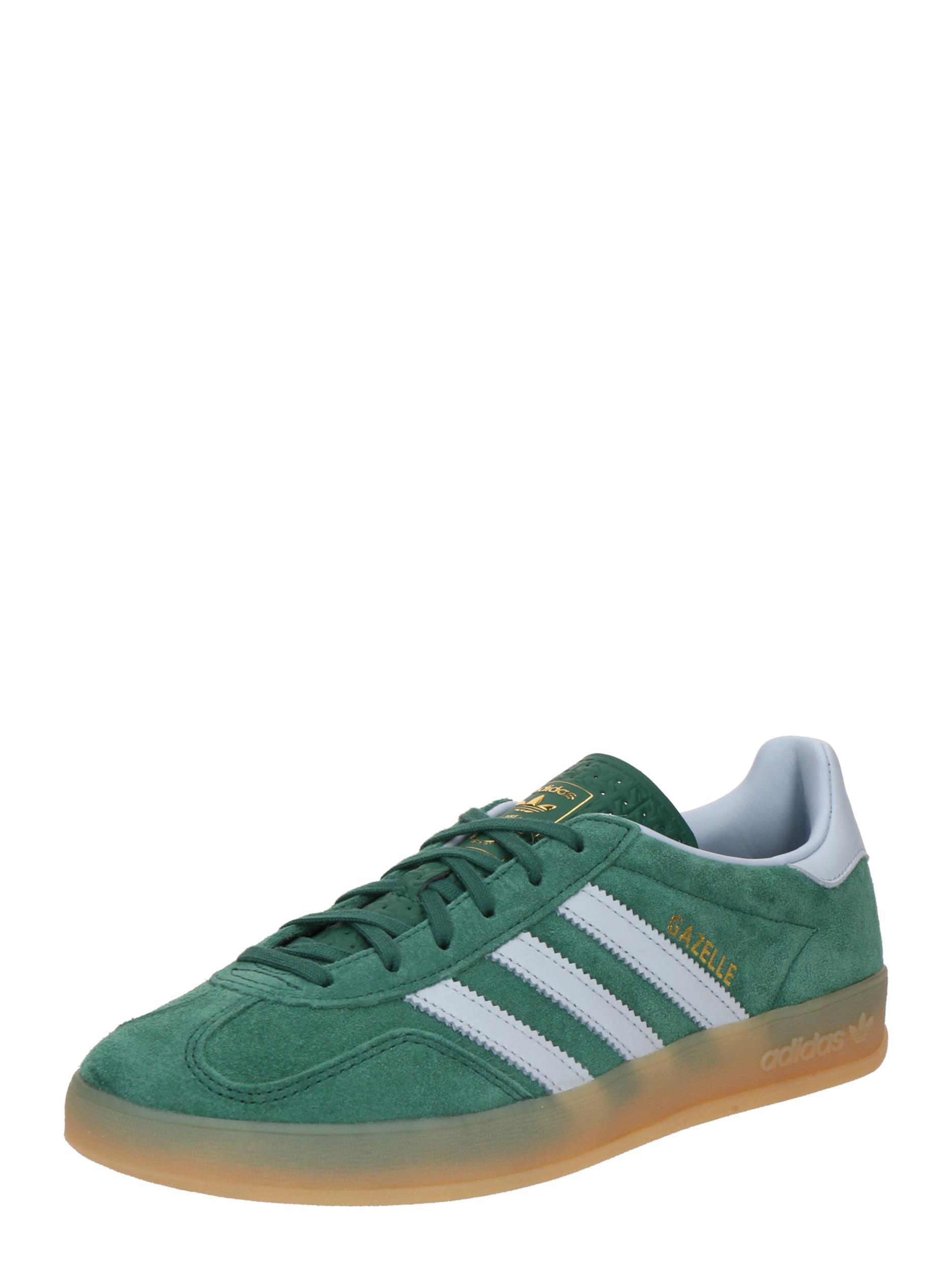 ADIDAS ORIGINALS Madalad ketsid 'GAZELLE' kuld / smaragdroheline / valge