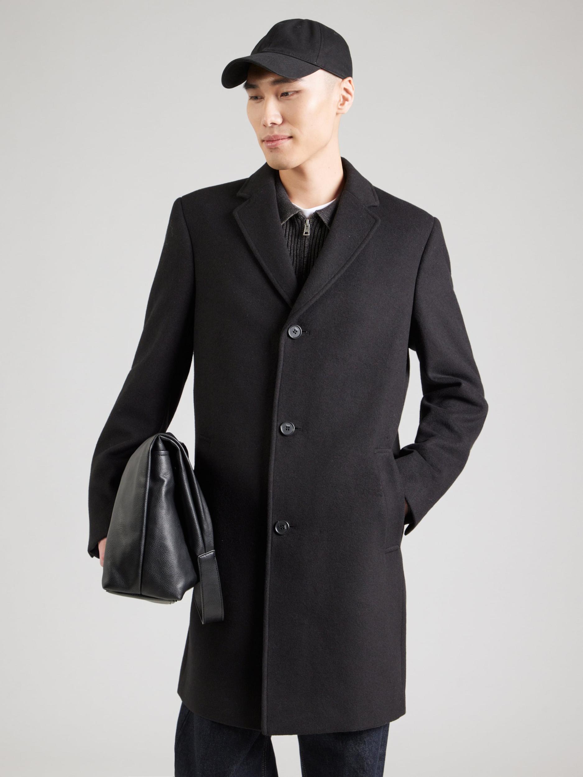 Karl Lagerfeld Kevad-sügismantel must