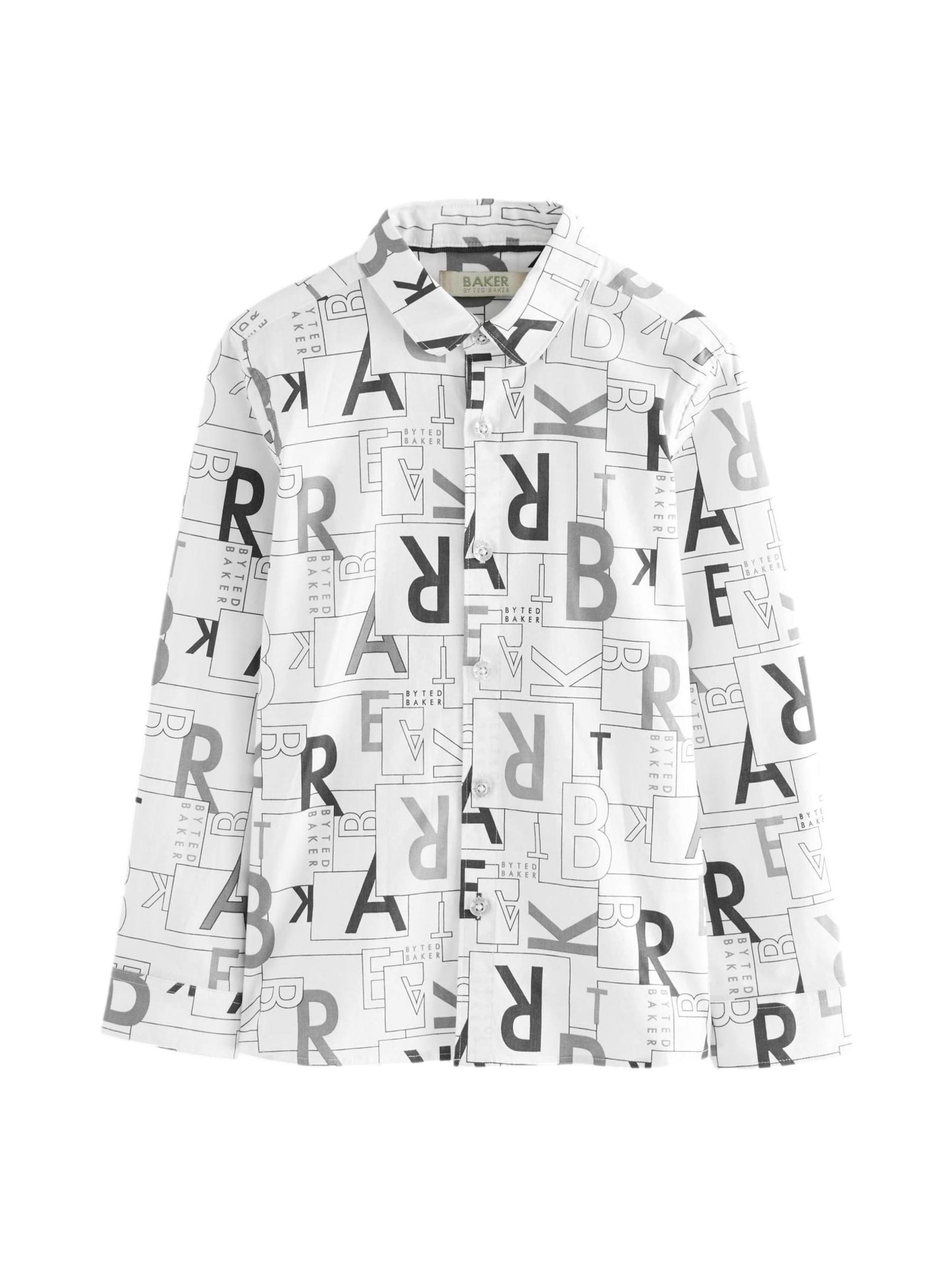 Baker by Ted Baker Triiksärk hall / must / valge