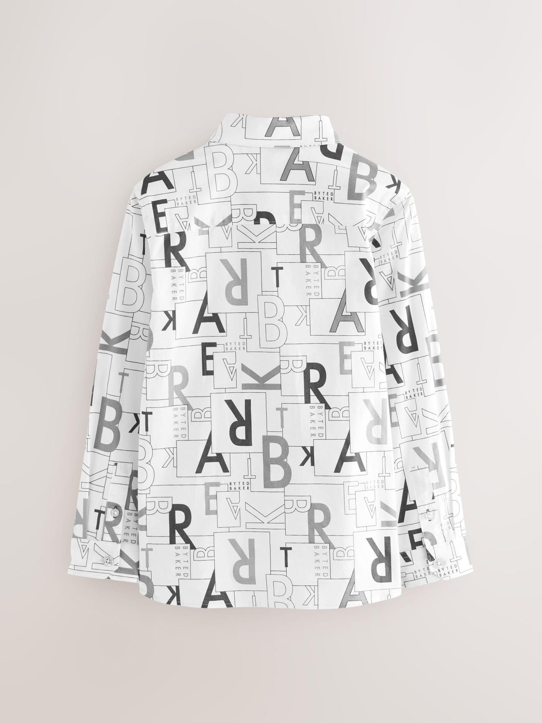 Baker by Ted Baker Triiksärk hall / must / valge