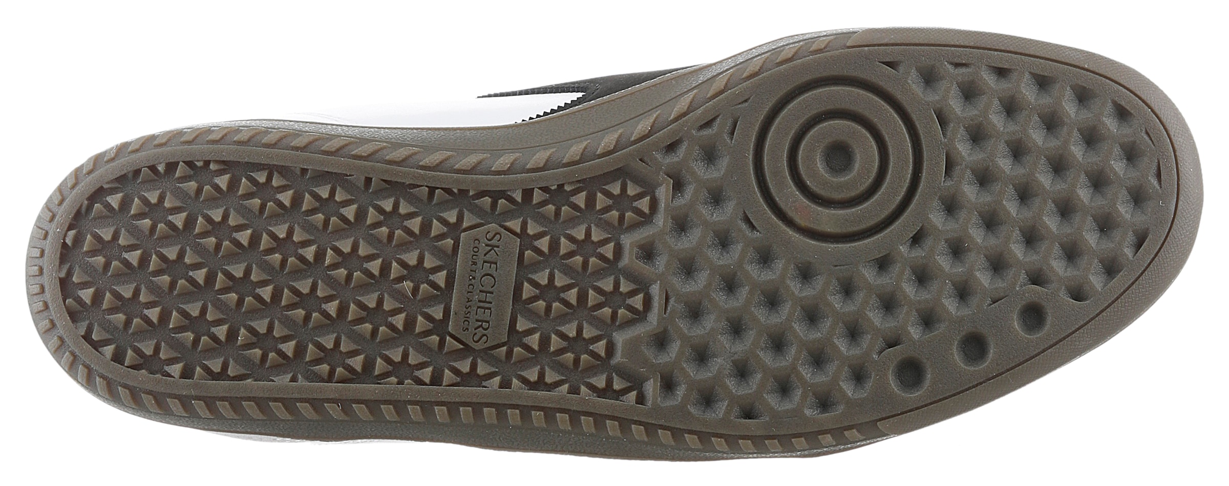 SKECHERS Madalad ketsid hall / must / valge