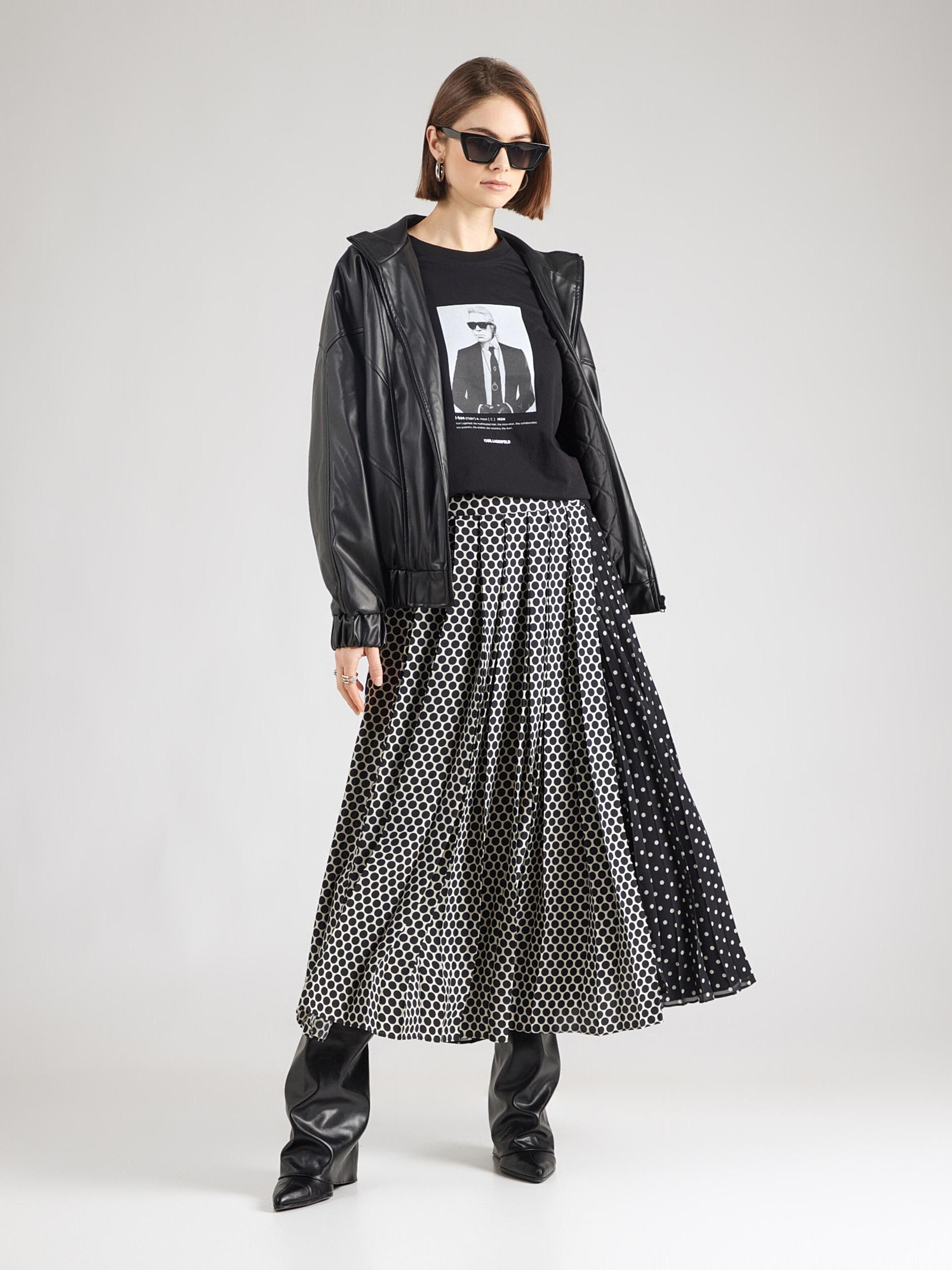 Karl Lagerfeld Särk must / valge