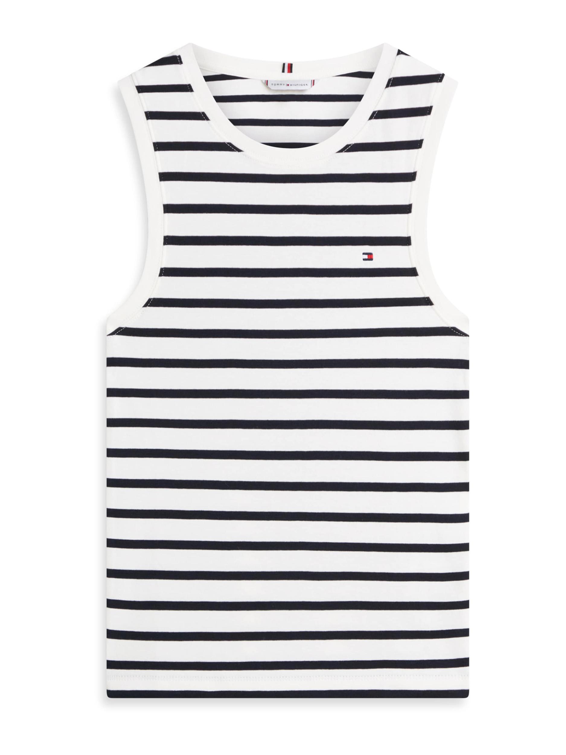 TOMMY HILFIGER Topp 'CODY' meresinine / valge