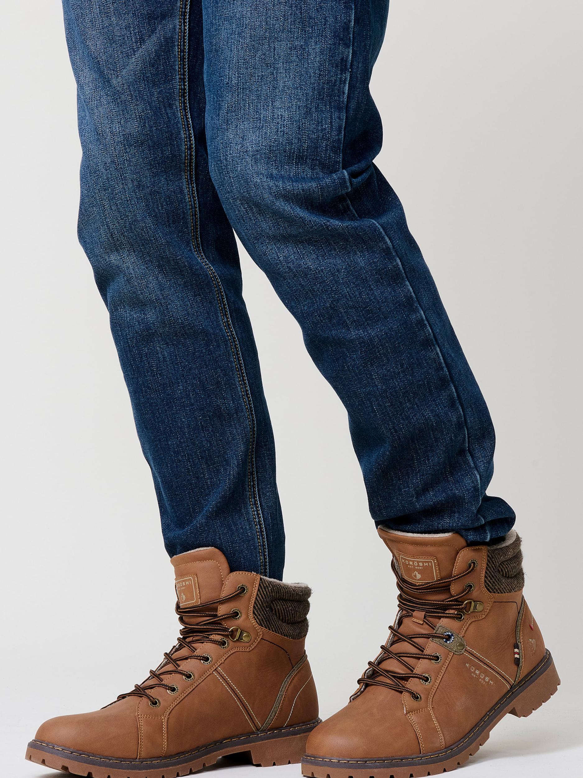 KOROSHI Paeltega saabas helepruun