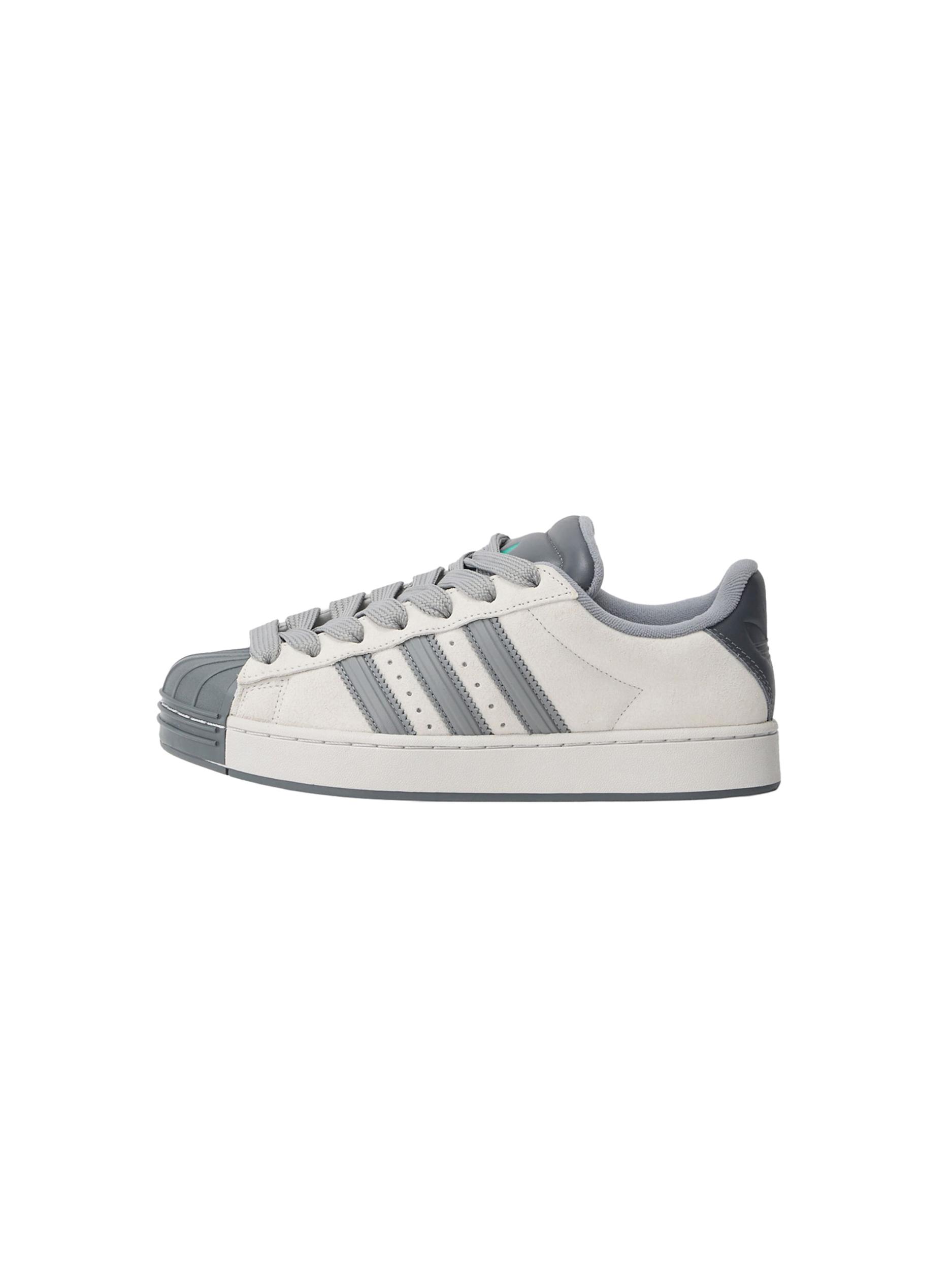 ADIDAS ORIGINALS Madalad ketsid 'SUPERSTAR' hall / pruunikashall