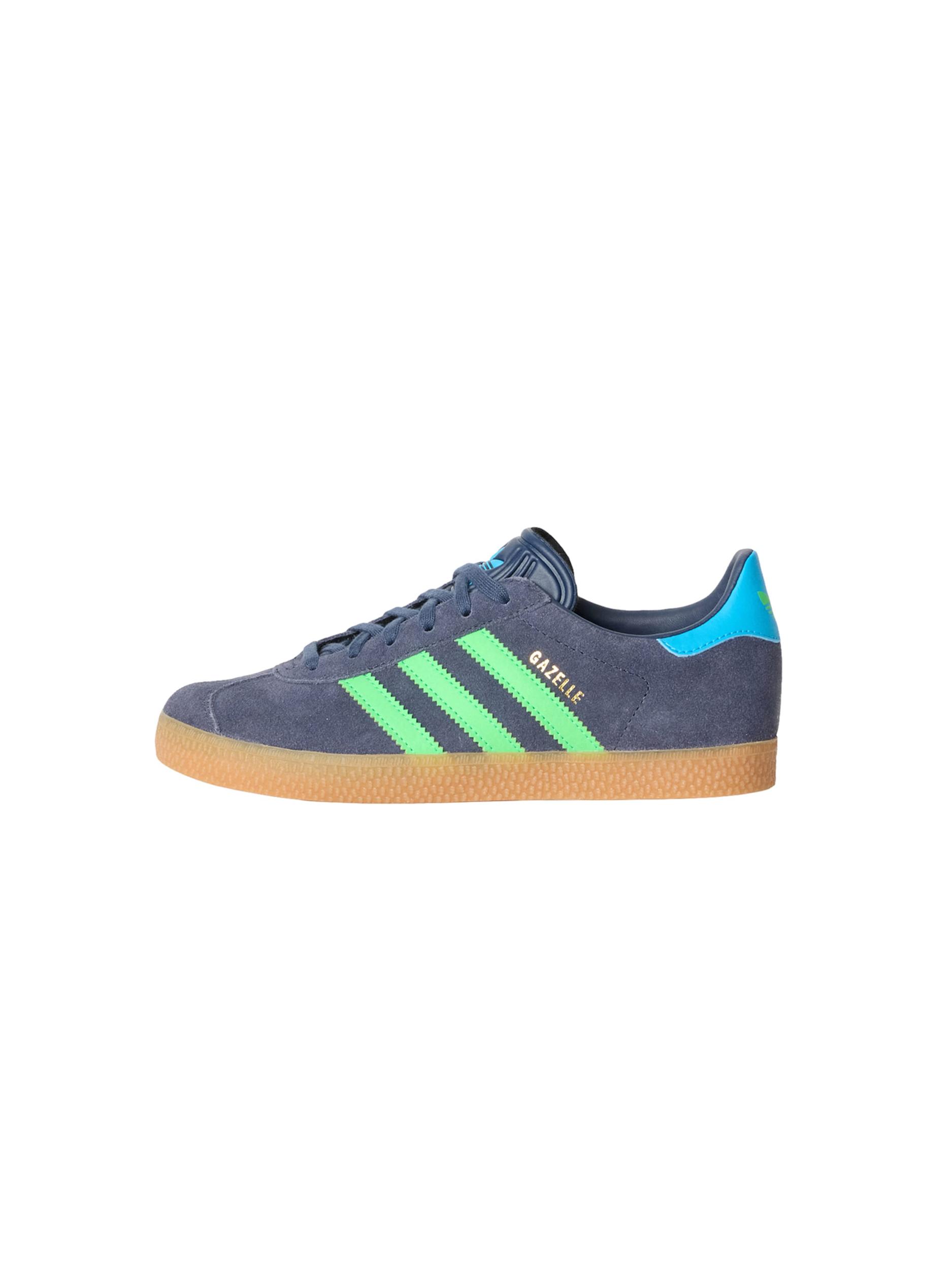 ADIDAS ORIGINALS Ketsid 'GAZELLE' mariinsinine / neoonsinine / kuld / heleroheline