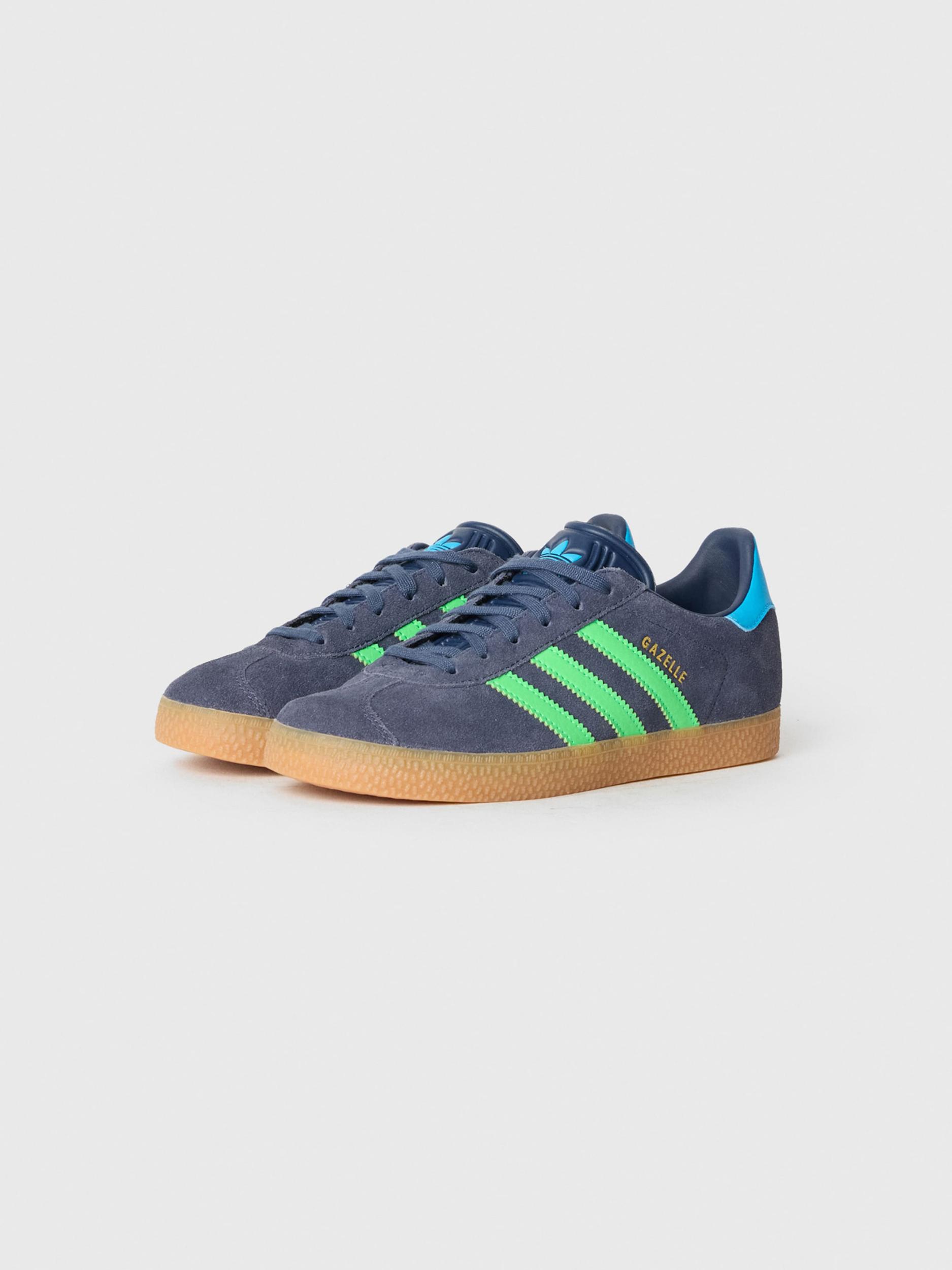ADIDAS ORIGINALS Ketsid 'GAZELLE' mariinsinine / neoonsinine / kuld / heleroheline