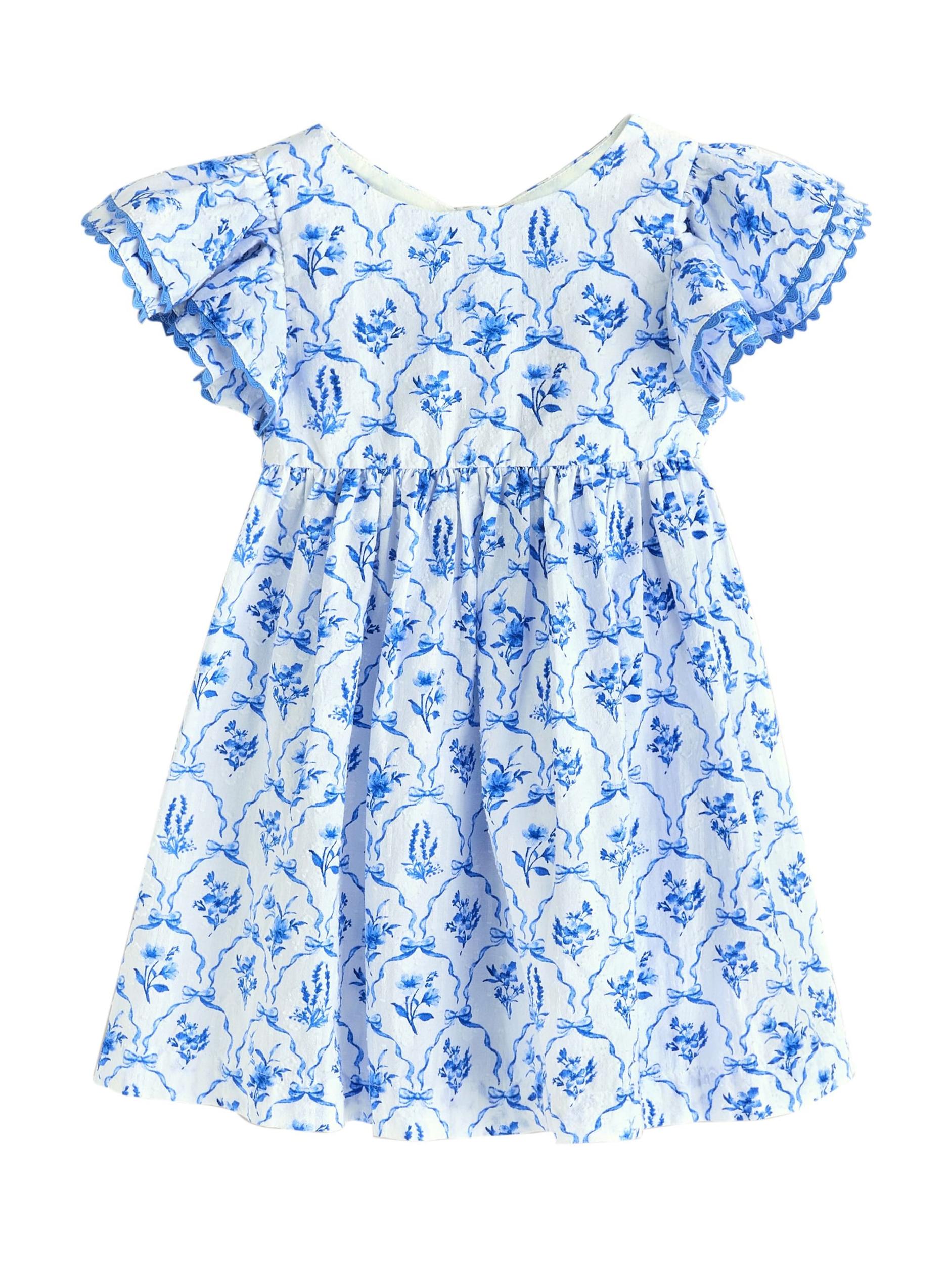 Next Kleit sinine / valge