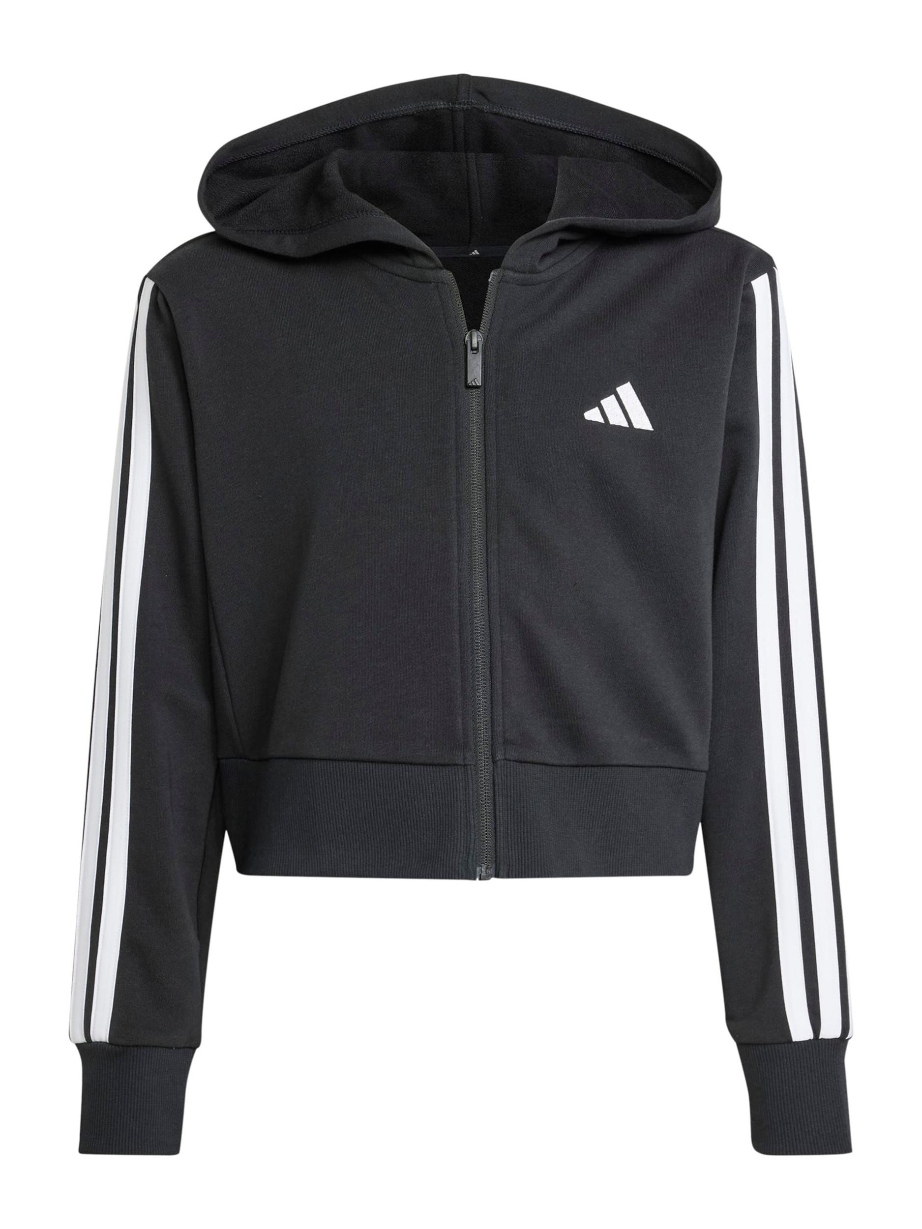 ADIDAS SPORTSWEAR Sportlik trikoojakk 'Essentials' must / valge