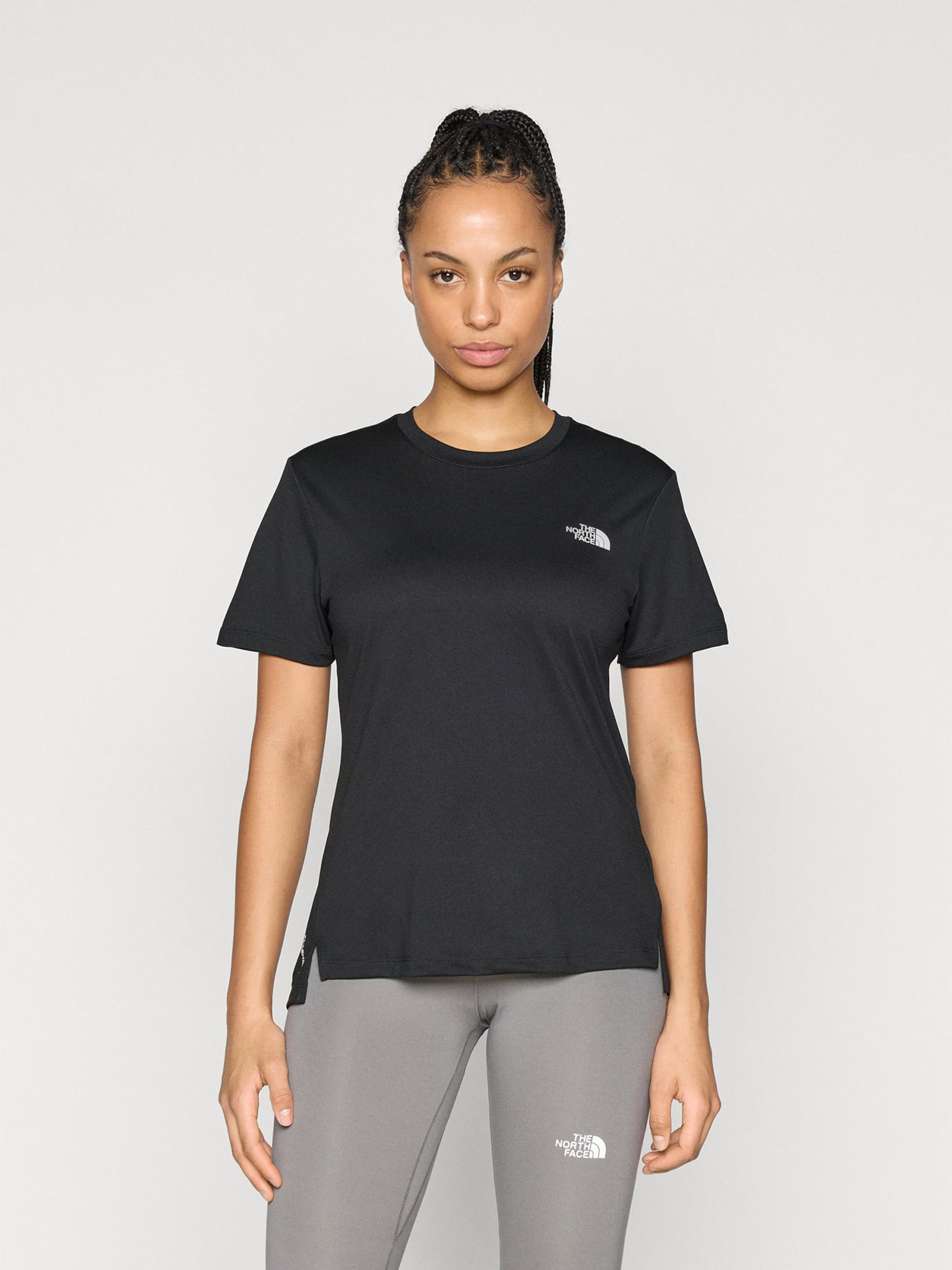 THE NORTH FACE Funktsionaalne särk 'FLEX' must / valge