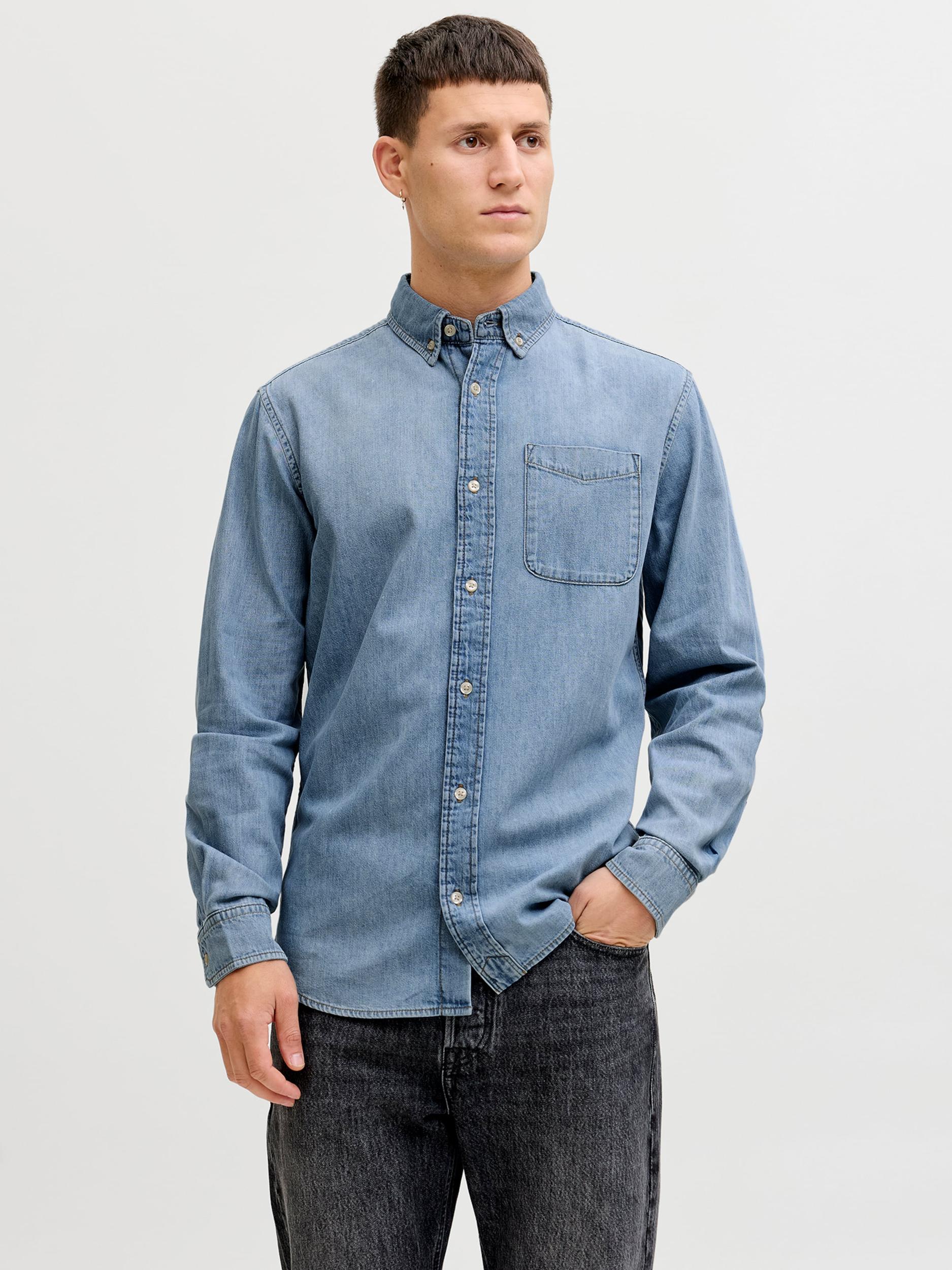 JACK & JONES Triiksärk 'JJEBROOK' sinine