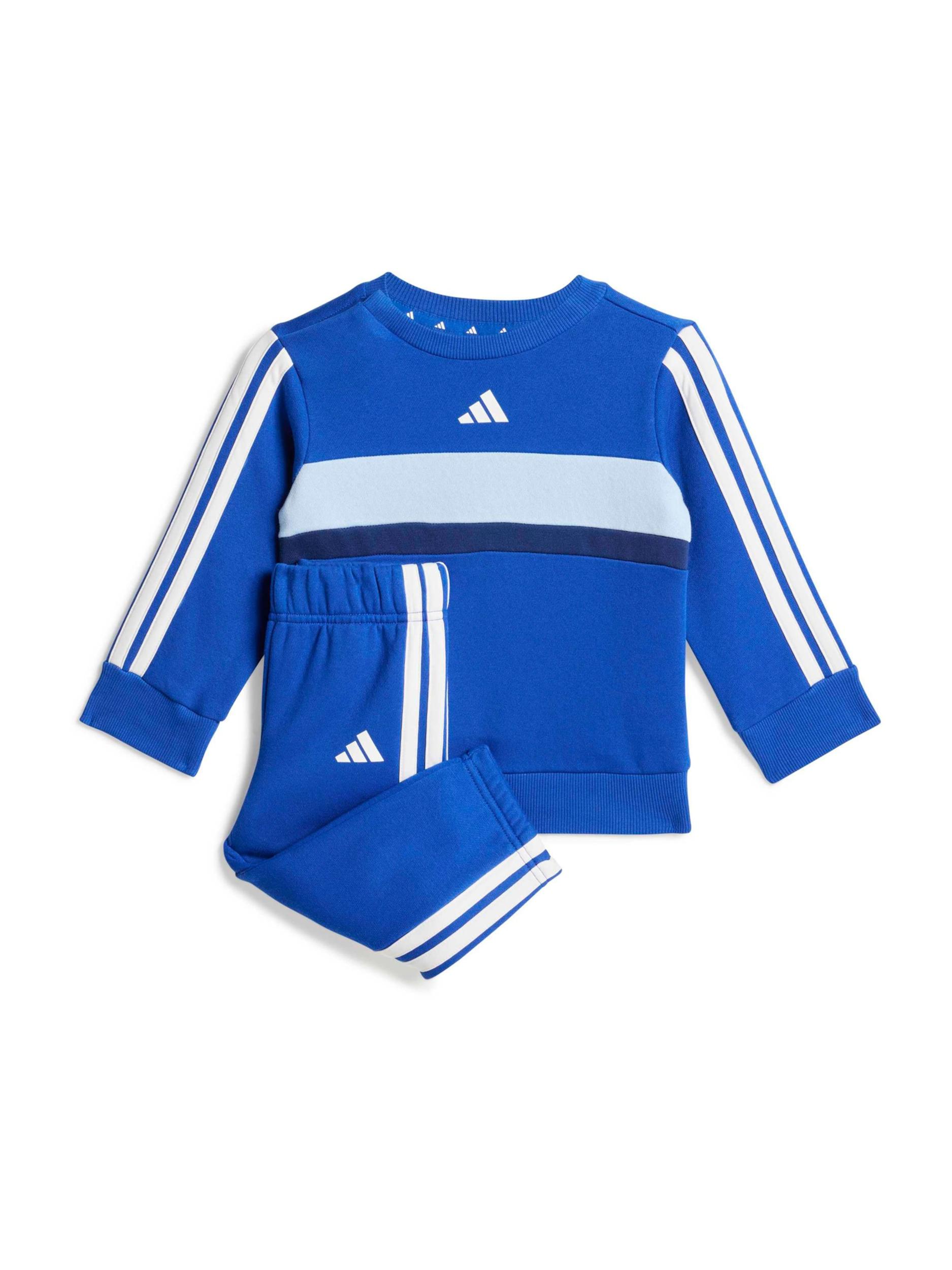 ADIDAS SPORTSWEAR Treeningdress 'Seasonal Essentials Tiberio' sinine / mariinsinine / valge