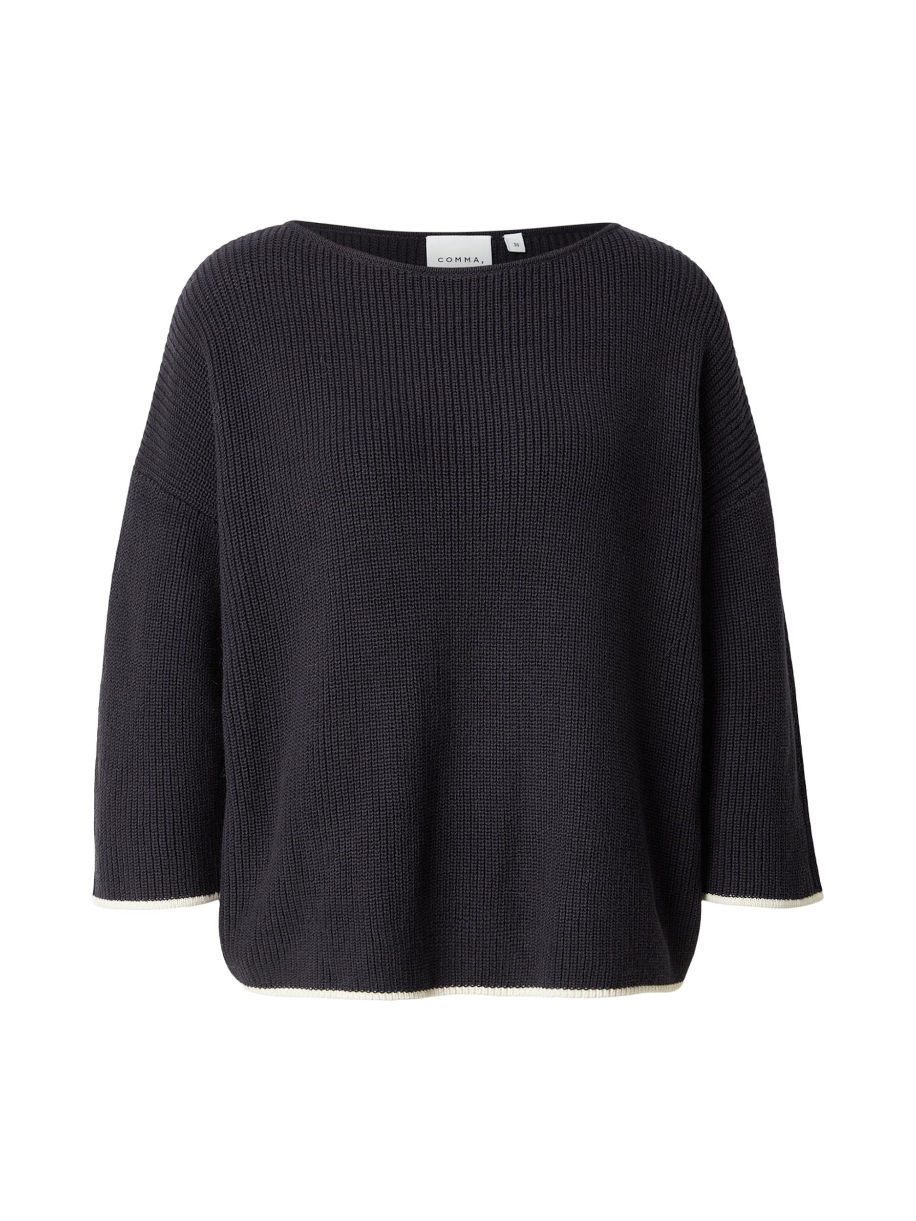 COMMA Kampsun meresinine / valge