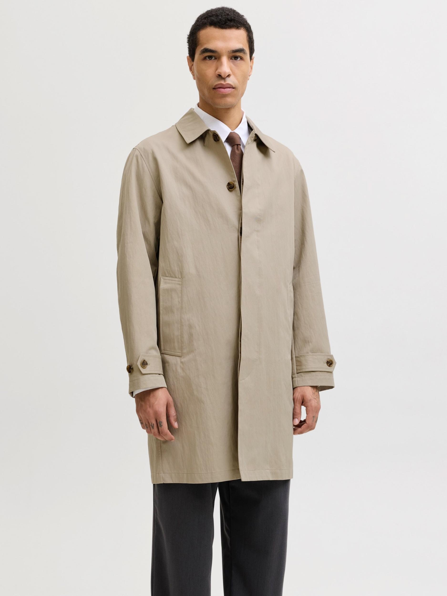 Jack & Jones Premium Kevad-sügismantel 'JPRBLAMARLEY' hõbehall