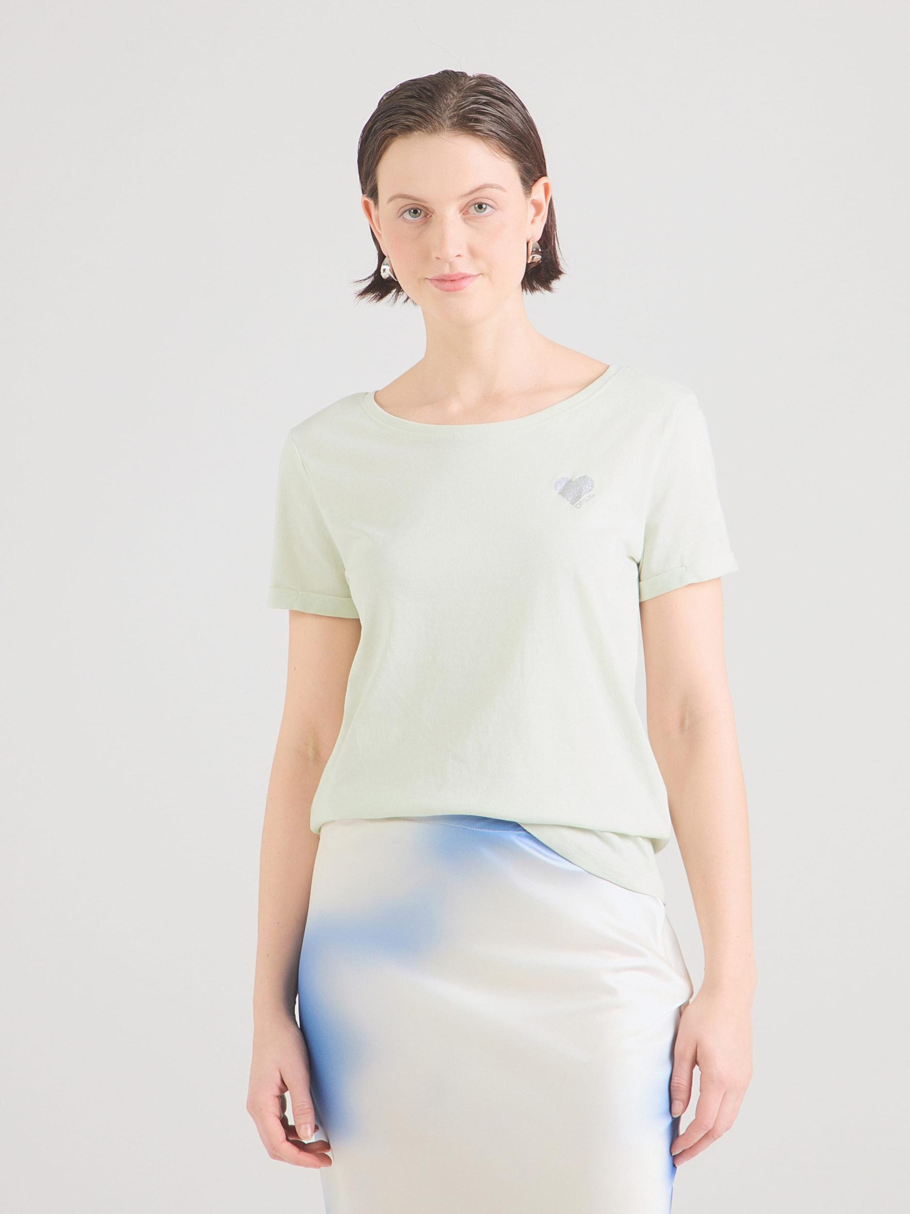 ONLY Särk 'ONLKita' pastellroheline / hõbe