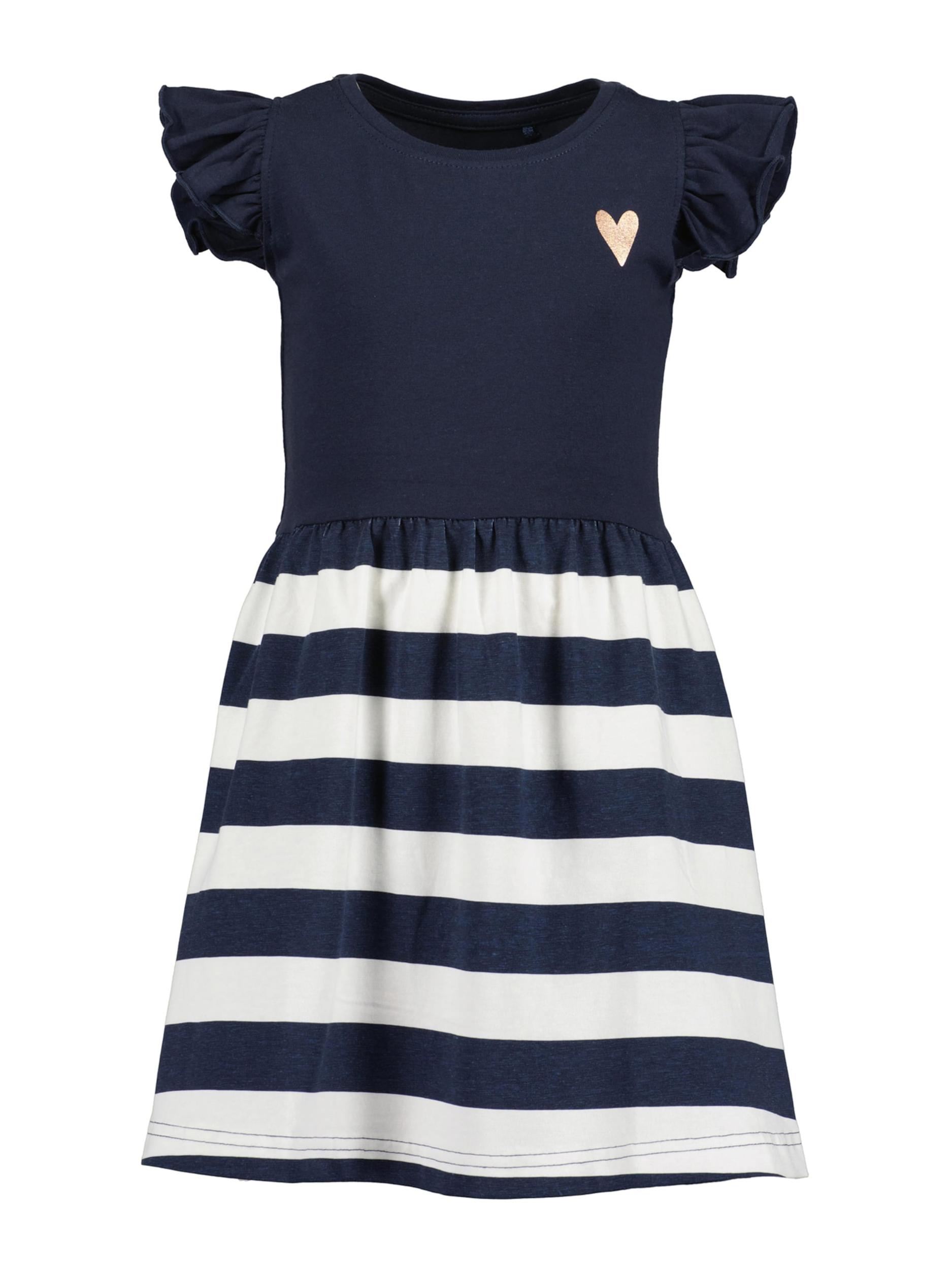 BLUE SEVEN Kleit meresinine / kuld / valge