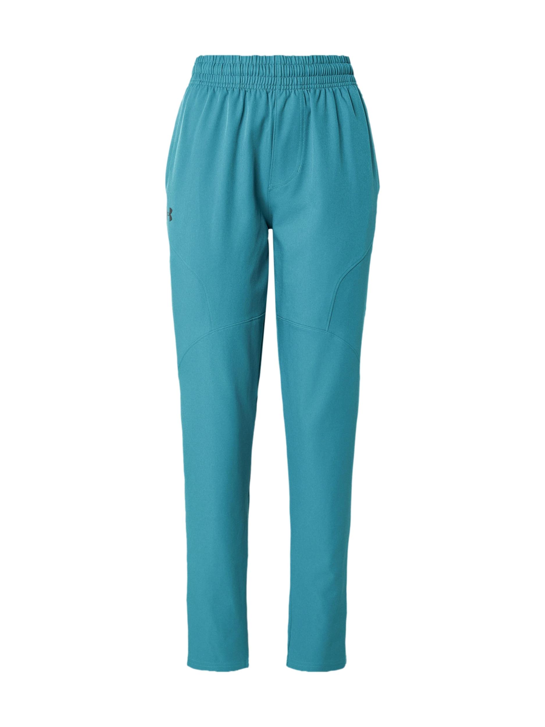 UNDER ARMOUR Spordipüksid 'Unstoppable' smaragdroheline / must