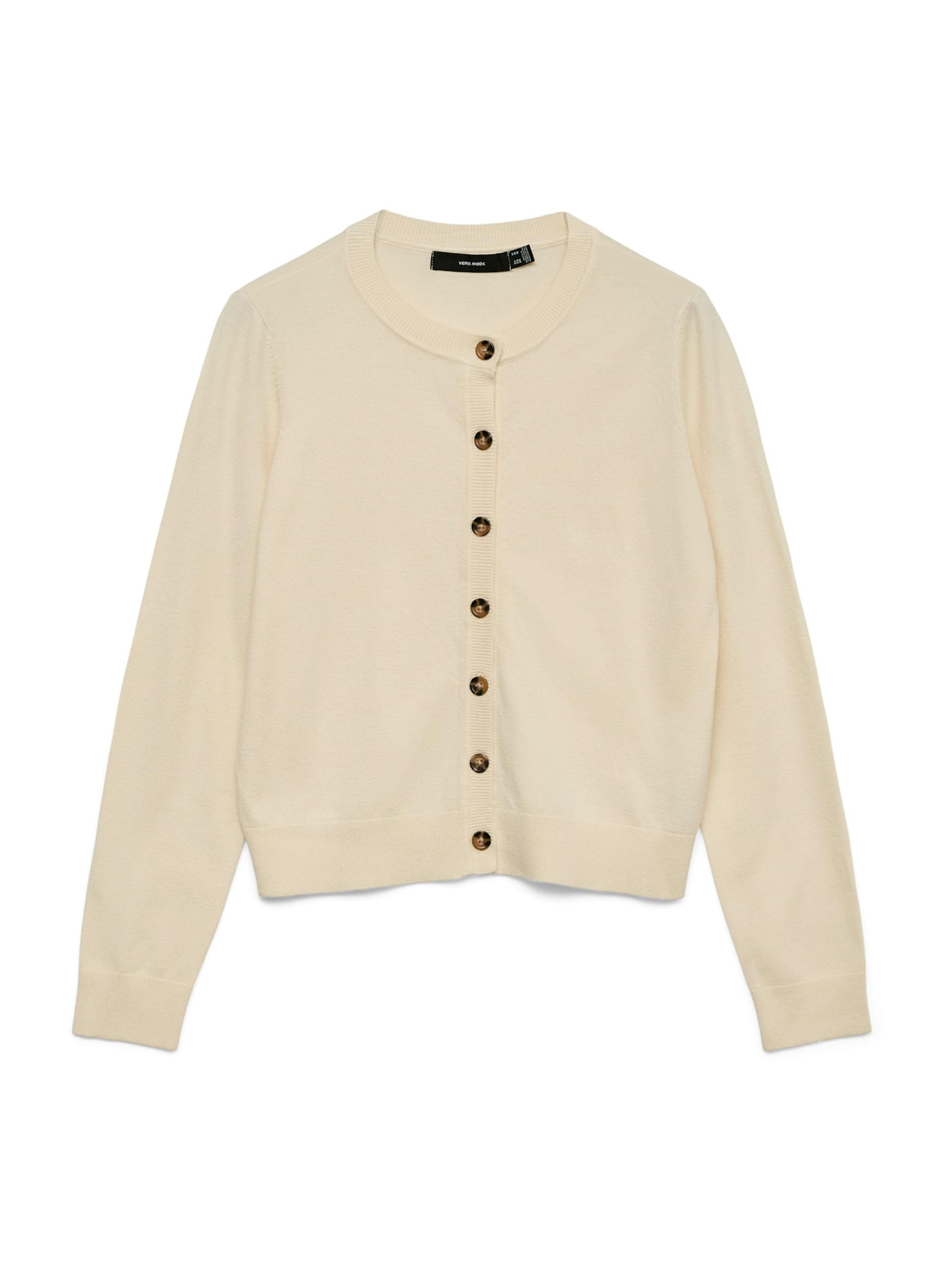 VERO MODA Kampsun 'VMSaba' seemisnahk / pruun