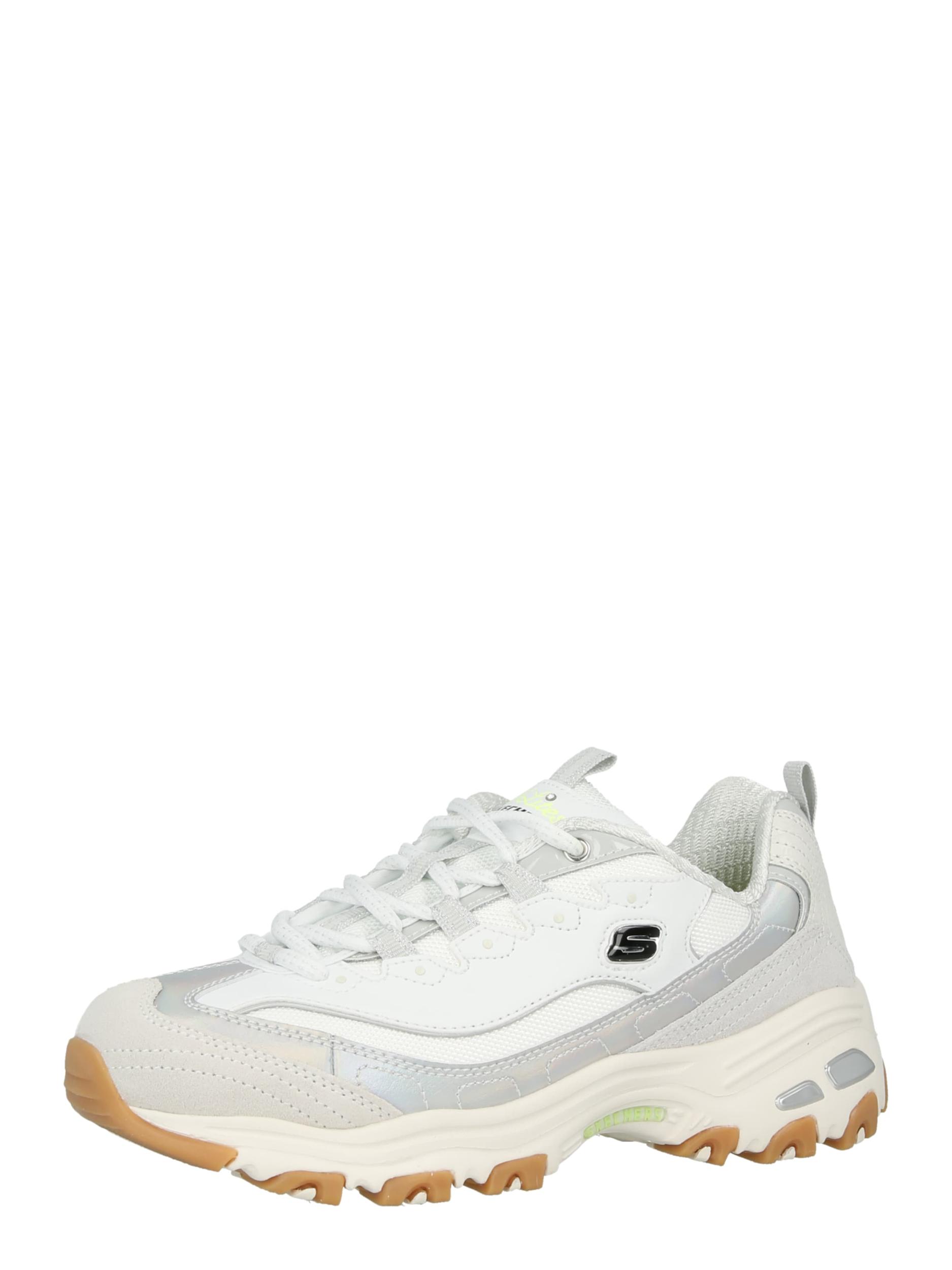 SKECHERS Madalad ketsid 'DAZZLING SHINE' helehall / hõbe / valge