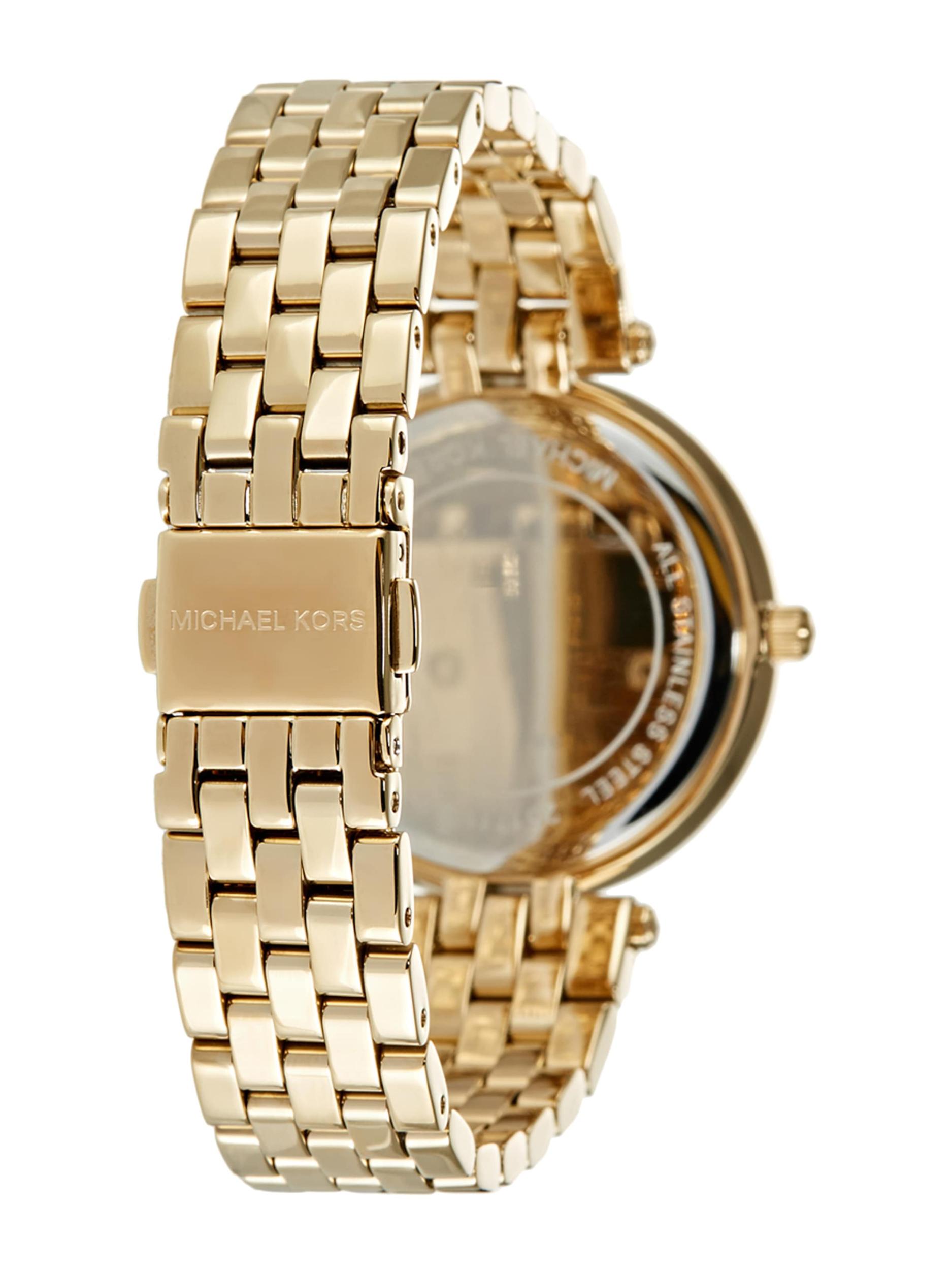 Michael Kors Analoogkell 'Darci' kuld / läbipaistev