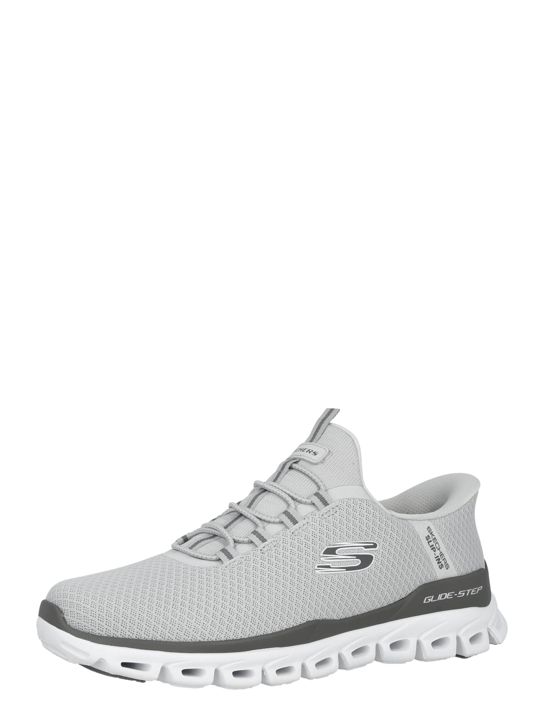 SKECHERS Madalad ketsid 'Glide-Step - Noxus' helehall / tumehall