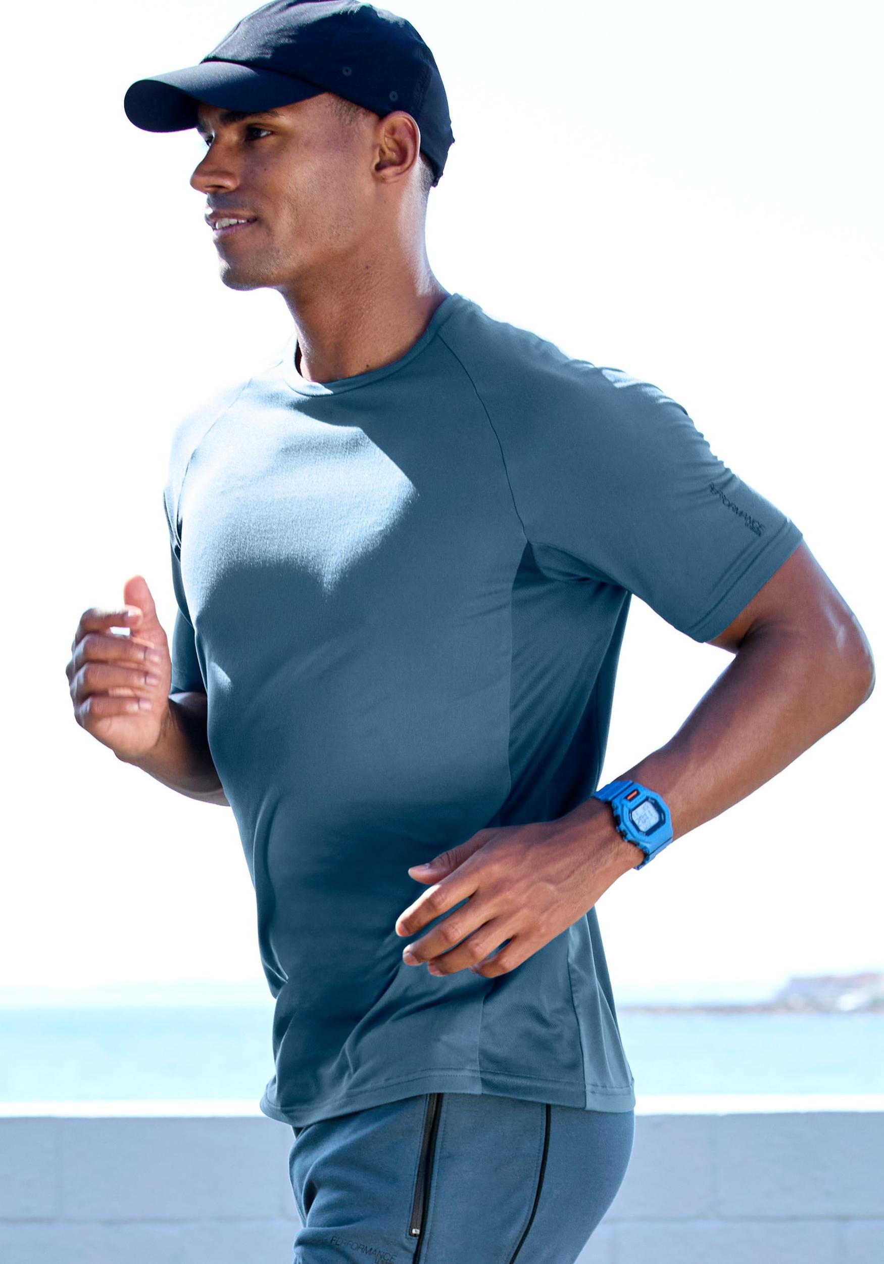 Authentic Le Jogger Funktsionaalne särk petrooleum