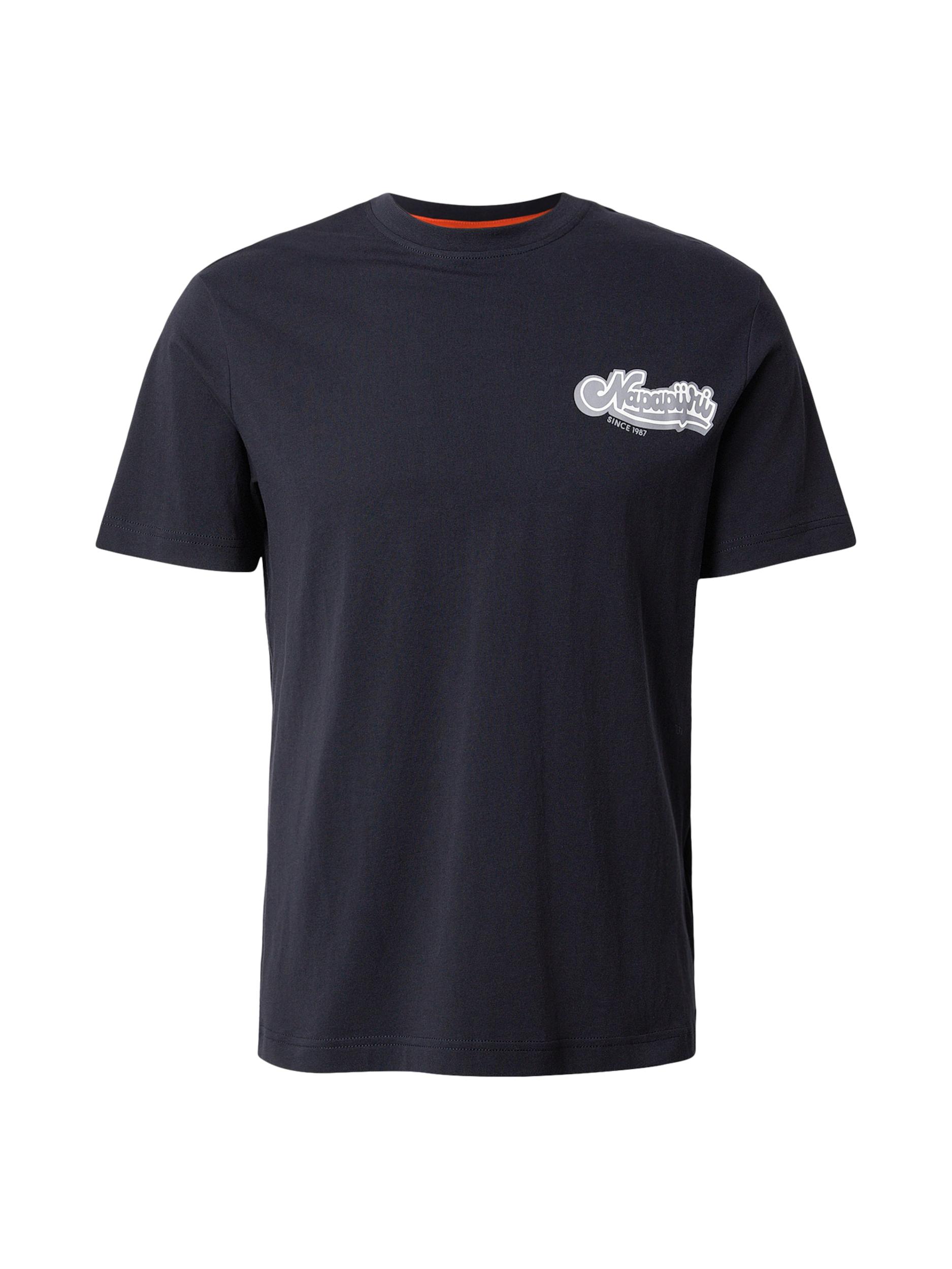 NAPAPIJRI Särk 'S-ZINC' hall / must / valge