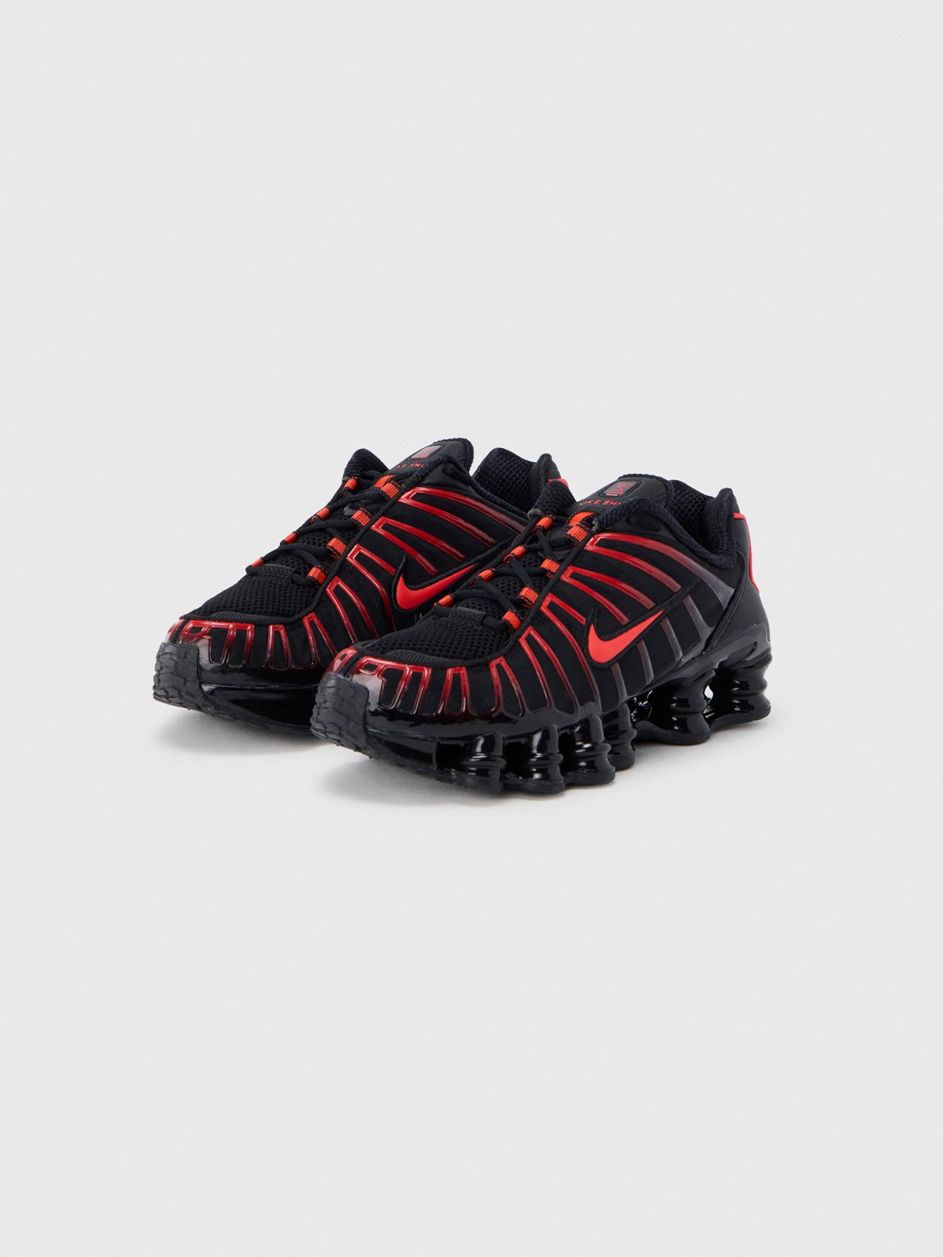 Nike Sportswear Madalad ketsid 'Shox TL' erkpunane / must