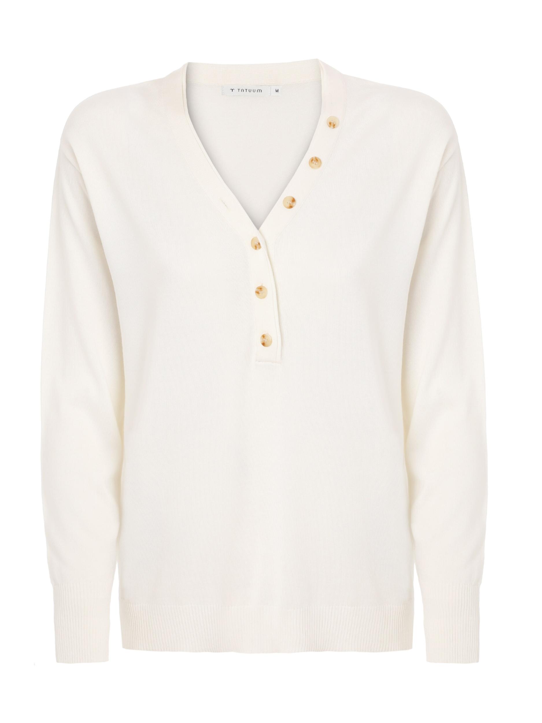 TATUUM Kampsun 'TELLA' valkjas