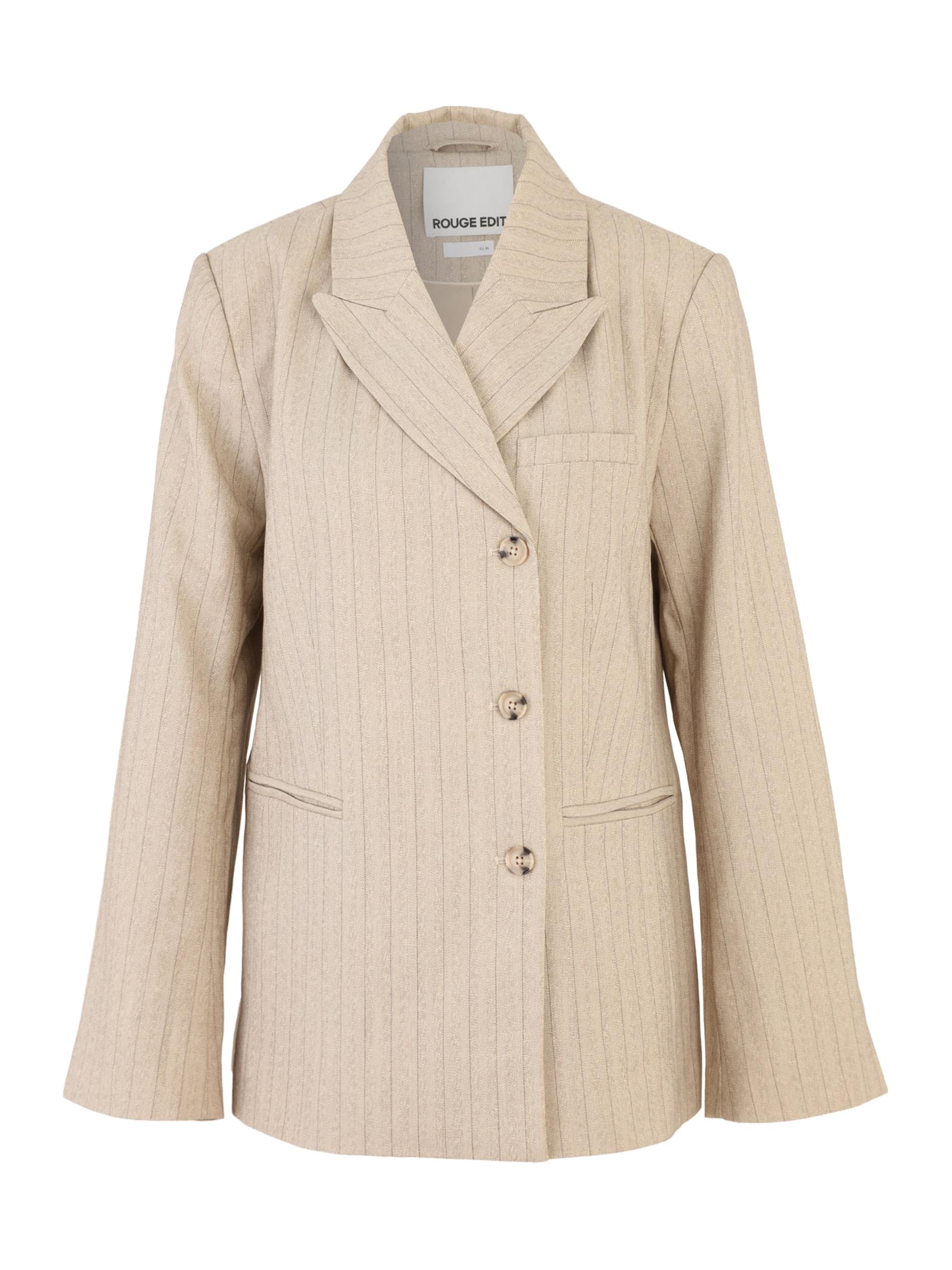 VILA ROUGE EDIT Bleiser 'ROUSAGA' hall / pruunikashall