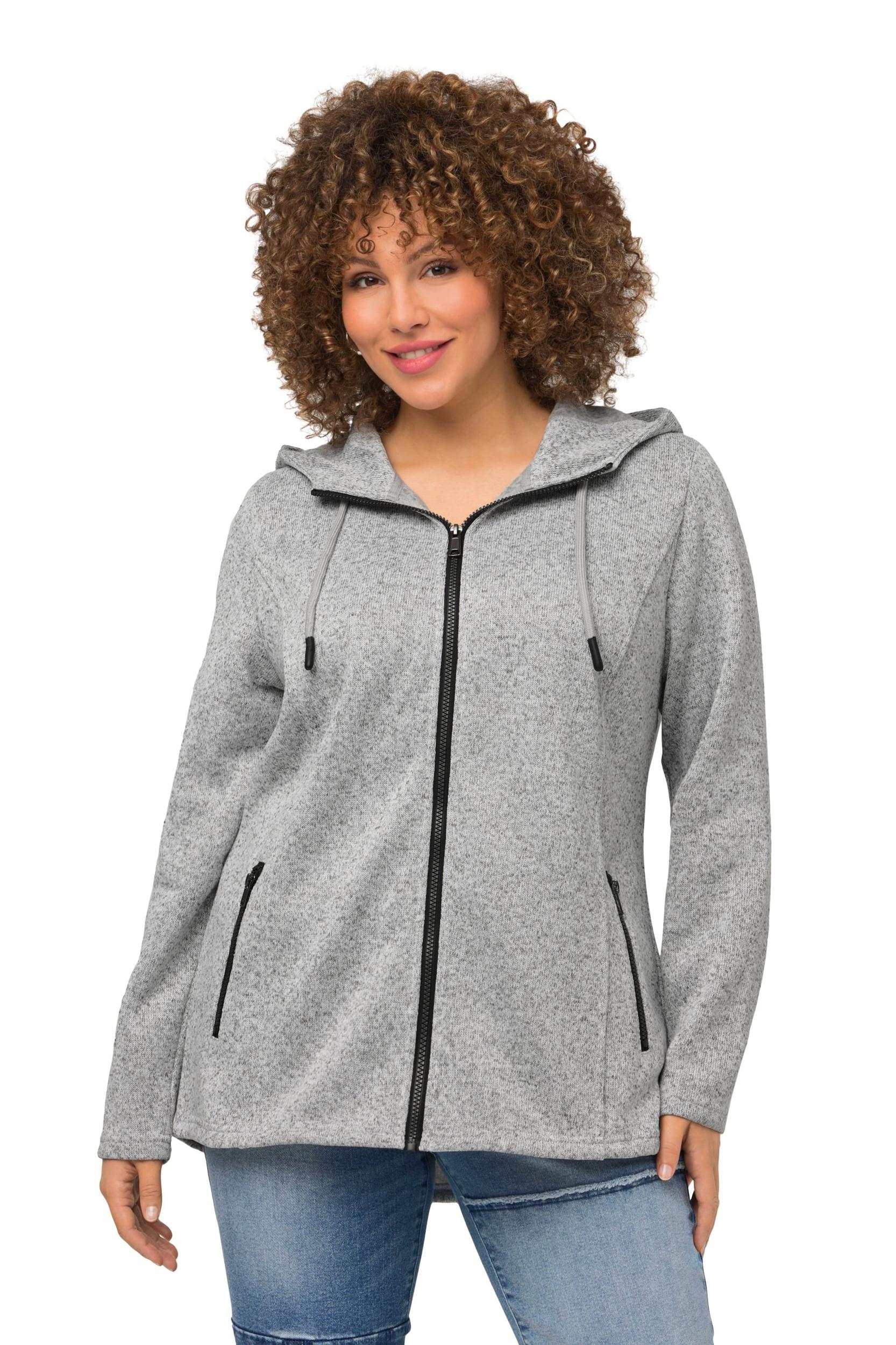 Ulla Popken Dressipluus helehall / must