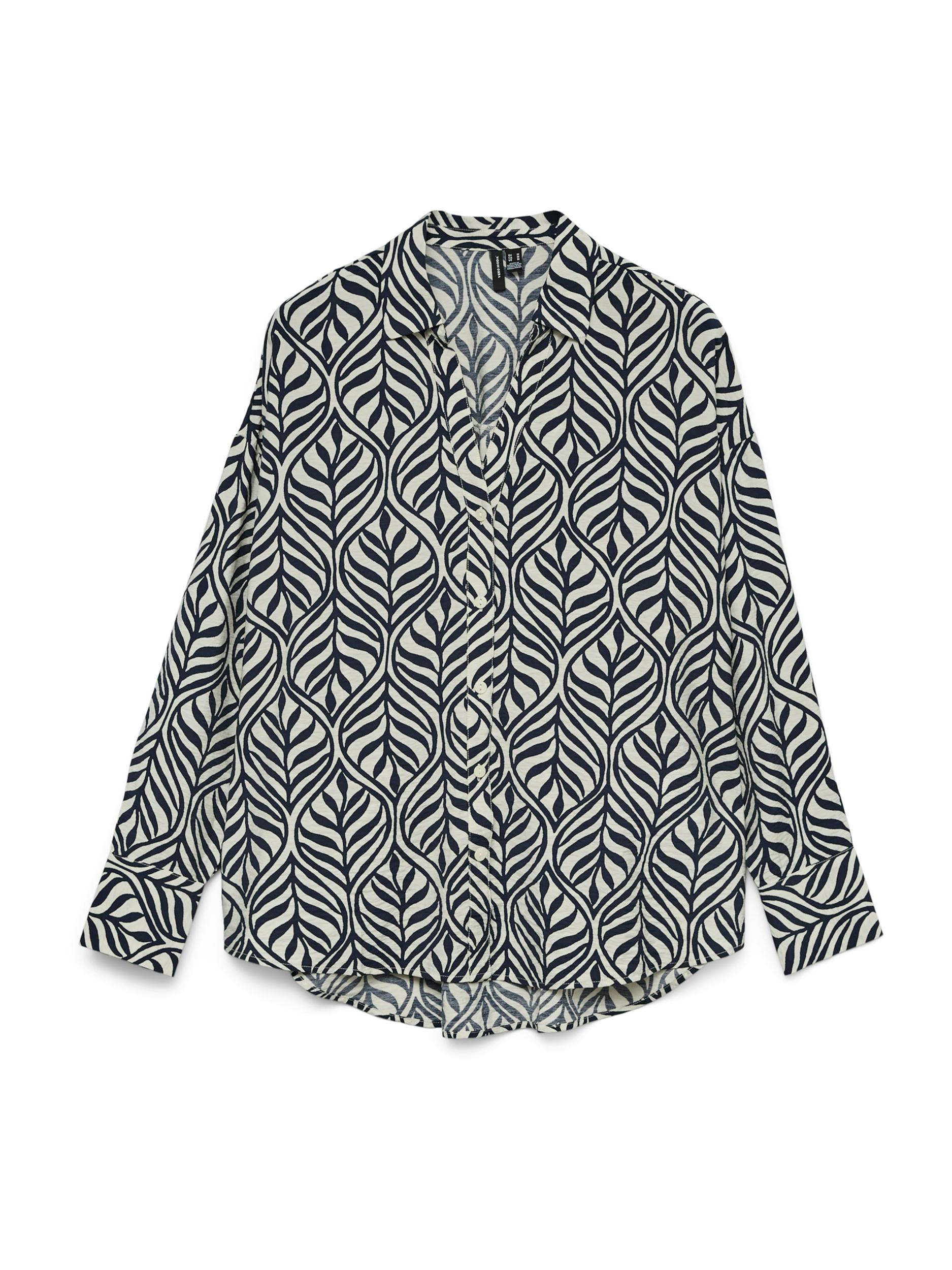 VERO MODA Pluus 'VMJOSIE' kitt / tumesinine