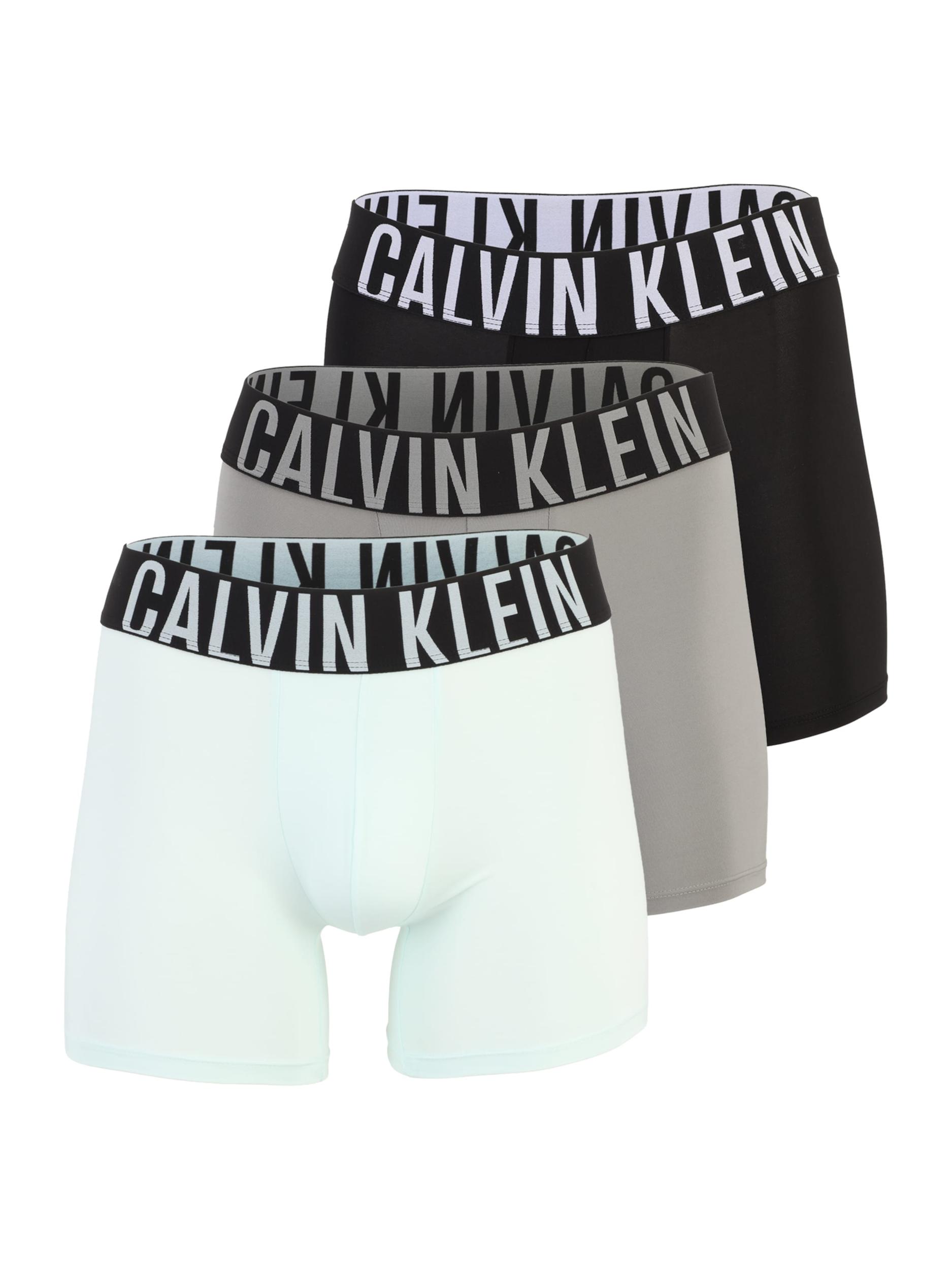 Calvin Klein Underwear Bokserid 'Intense Power' tumehall / mündiroheline / must