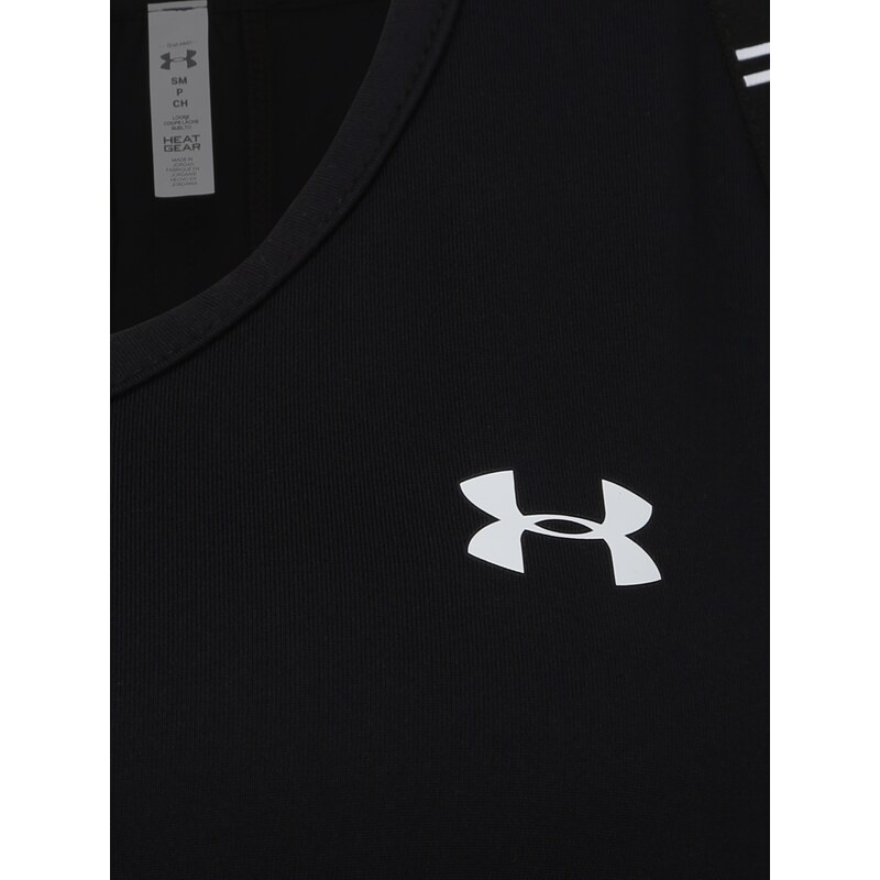 UNDER ARMOUR Sporditopp 'Knockout' must / valge