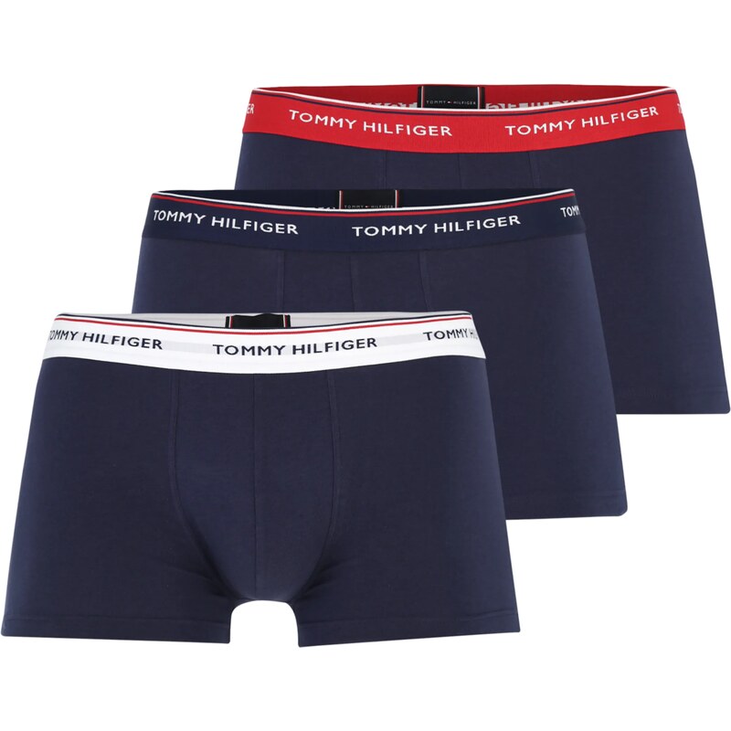 Tommy Hilfiger Underwear Bokserid meresinine / helepunane / valge