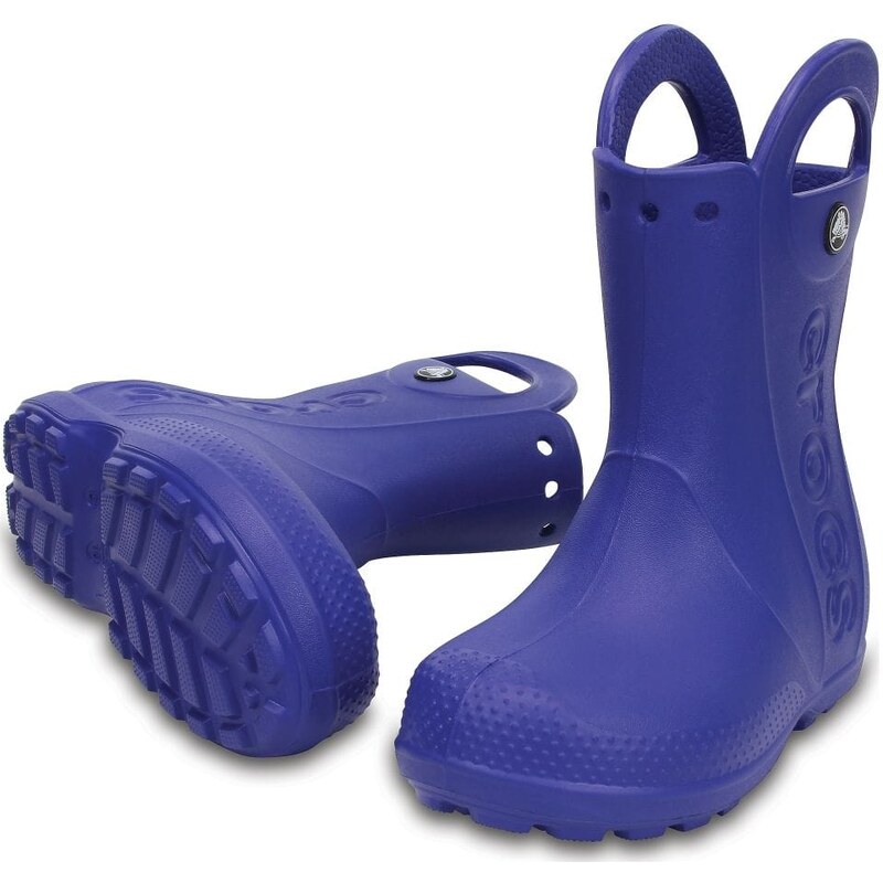 Crocs Kids' Handle It Rain Boot Cerulean Blue