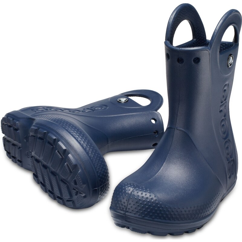 Crocs Kids' Handle It Rain Boot Navy