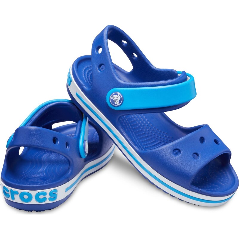 Crocs Kids' Crocband Sandal Cerulean Blue/Ocean