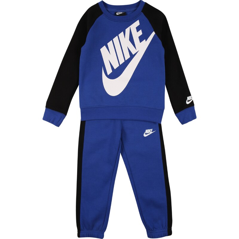 Nike Sportswear Jooksudress 'Futura Crew' sinine / must / valge