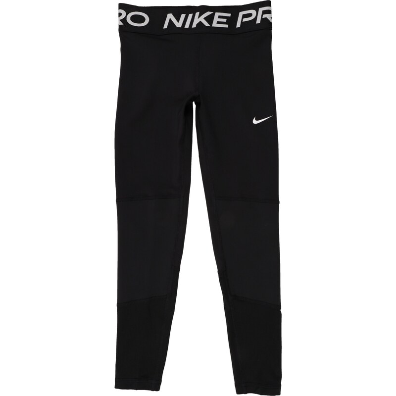 NIKE Spordipüksid 'Pro' helehall / must / valge